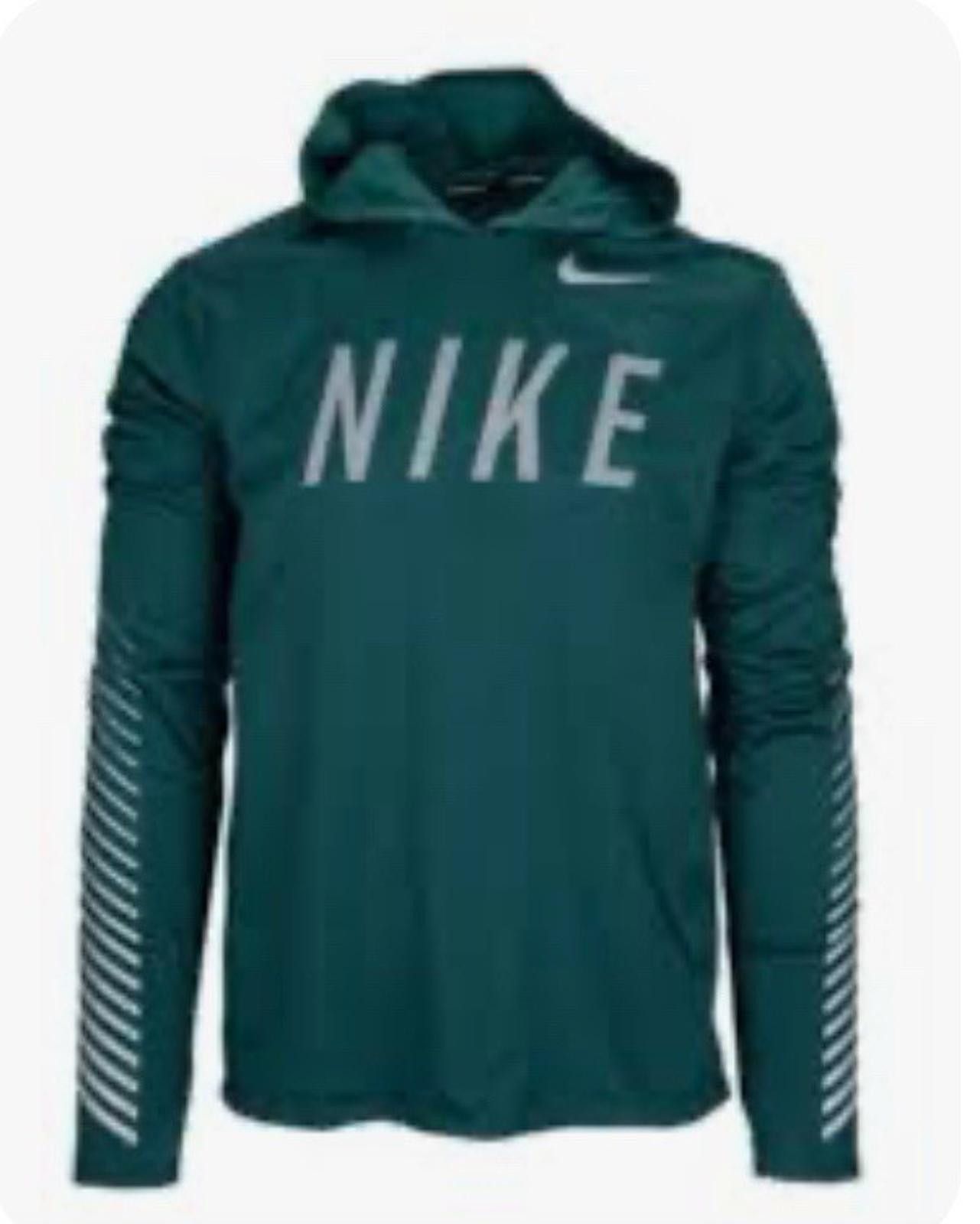 Nike Nike Running Hoodie Pullover Sweatshirt Dri-Fit Men’s Large Size US L / EU 52-54 / 3 - 1 Thumbnail
