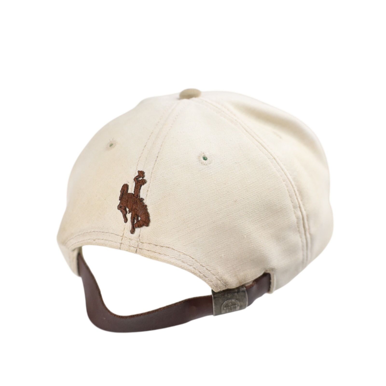 Vintage Vintage 90s Wyoming State University Cowboys Football Hat Size ONE SIZE - 4 Thumbnail