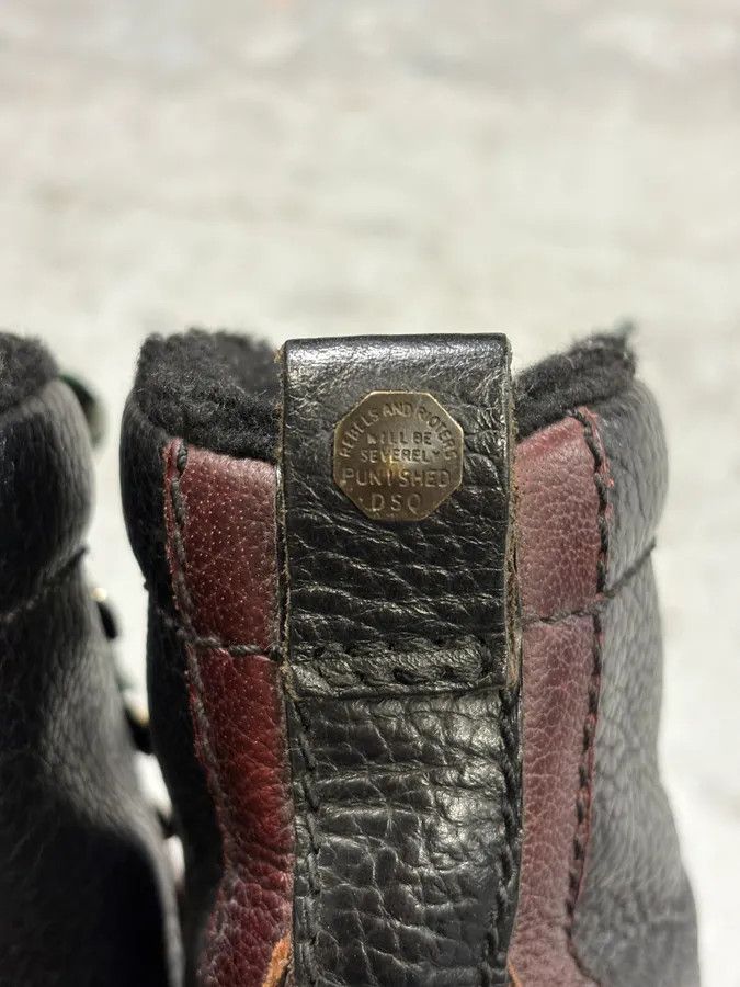 Dsquared2 Dsquared2 Black Leather Hiking Boots Size US 11 / EU 44 - 11 Thumbnail
