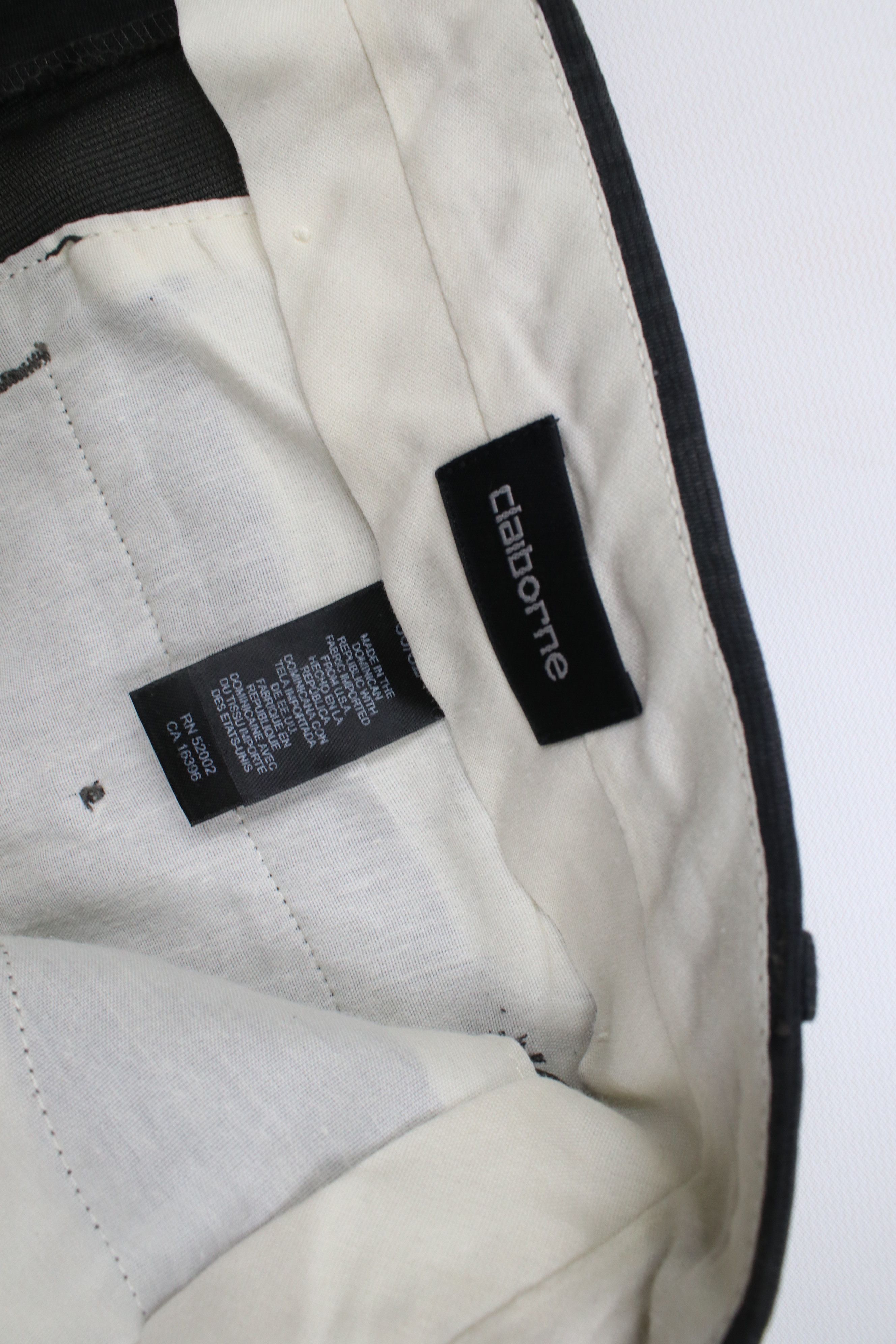 Vintage Vintage 90s Streetwear Wide Leg Chino Pants Charcoal Gray Size US 36 / EU 52 - 7 Thumbnail