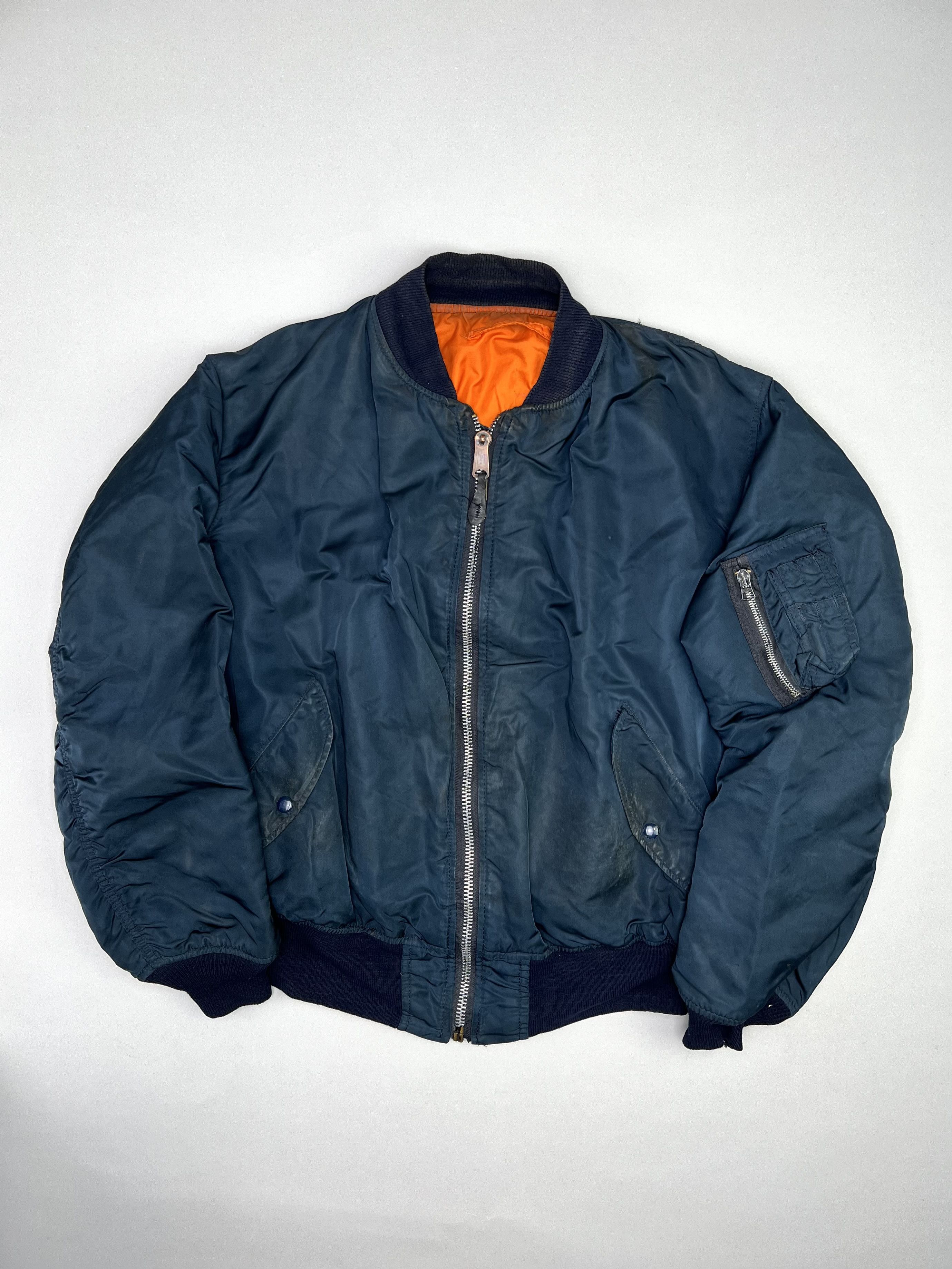 vetements alpha industries ma-1 18awネイビー VETEMENTS Alpha ヴェトモン アルファ MA-1 UA52JA200N