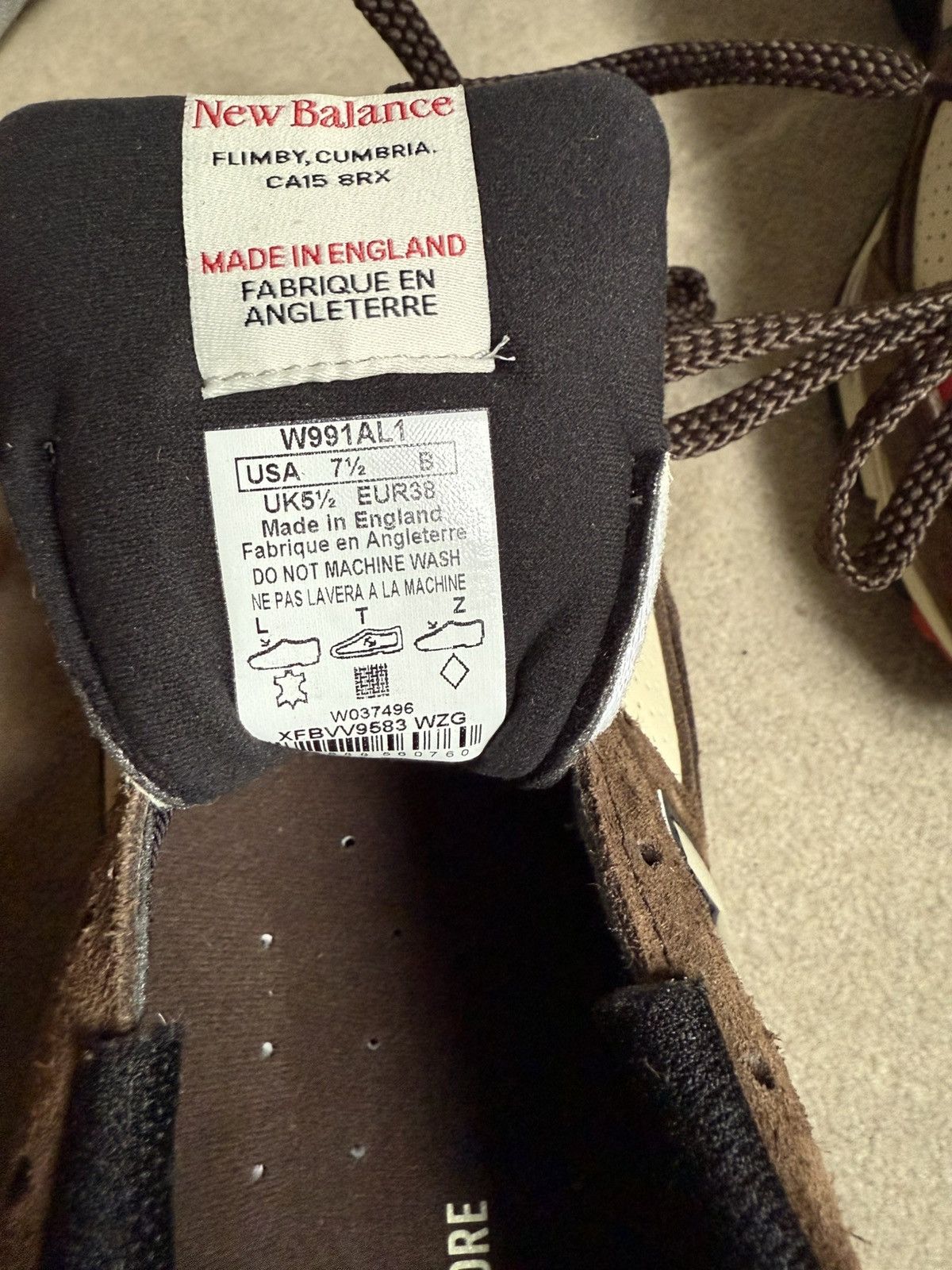 Aime Leon Dore × New Balance New Balance x Aime Leon Dore MiUK 991 Chocolate Size US 7.5 / IT 37.5 - 5 Thumbnail