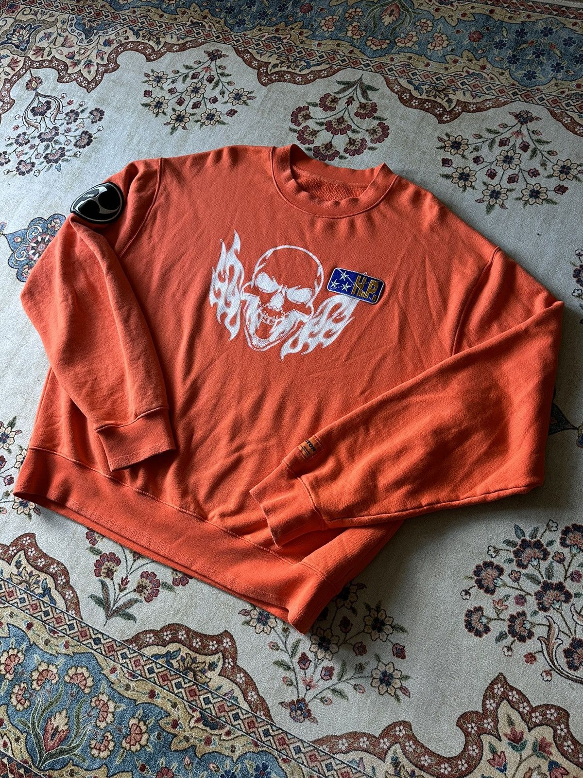Heron Preston Heron Preston Skull Print Sweatshirt Size US XL / EU 56 / 4 - 2 Thumbnail