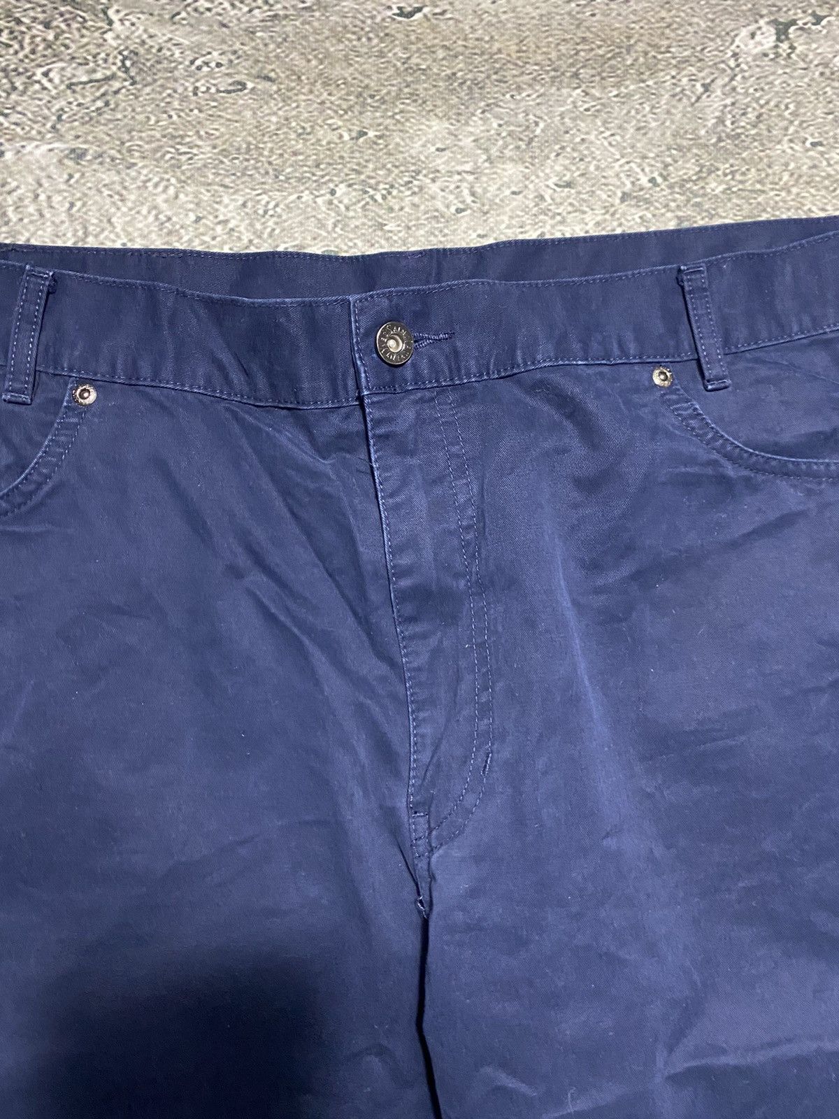 Yves Saint Laurent Yves Saint Laurent vintage chino pants YSL jeans navy Size US 40 / EU 56 - 9 Thumbnail