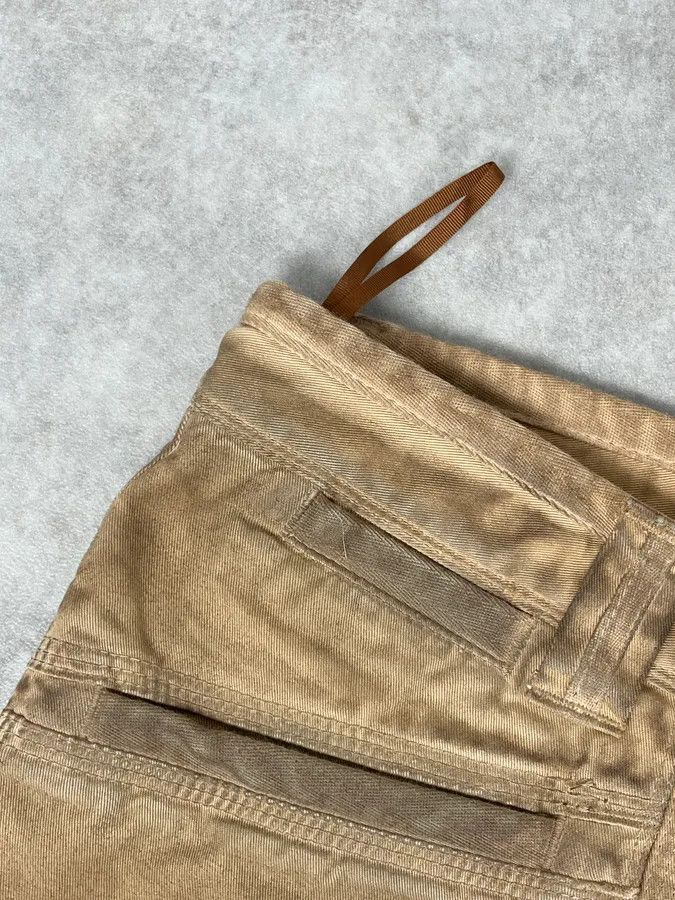 Dolce & Gabbana 2000s Dolce & Gabbana Camel Waxed Effect Pants Size US 32 / EU 48 - 9 Thumbnail