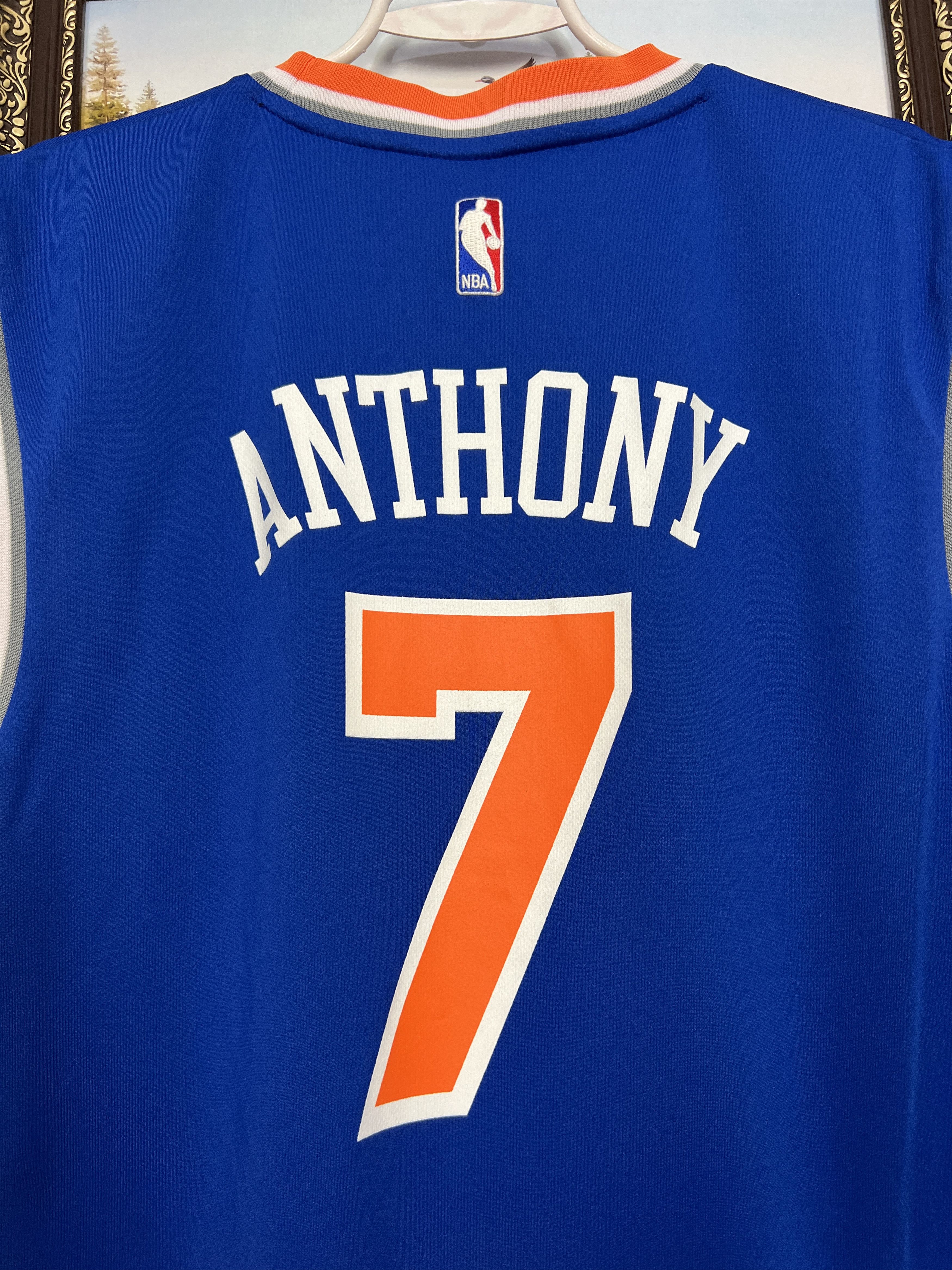 Adidas Vintage Adidas New York Knicks #7 Anthony NBA Jersey Size US S / EU 44-46 / 1 - 11 Thumbnail