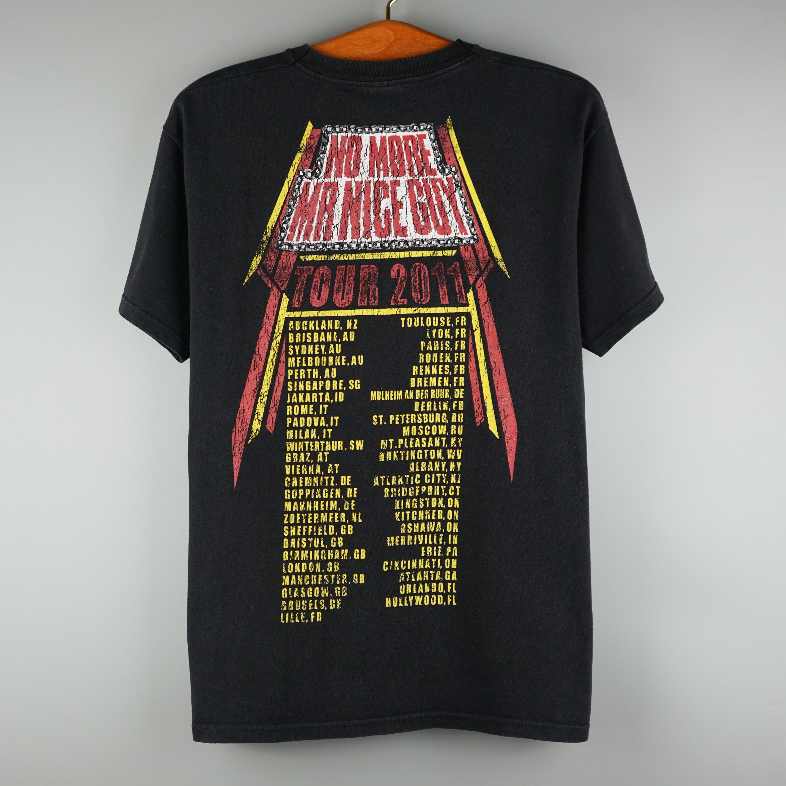 Band Tees × Vintage Vintage 2011 Alice Cooper Tour T-Shirt Size US M / EU 48-50 / 2 - 7 Thumbnail