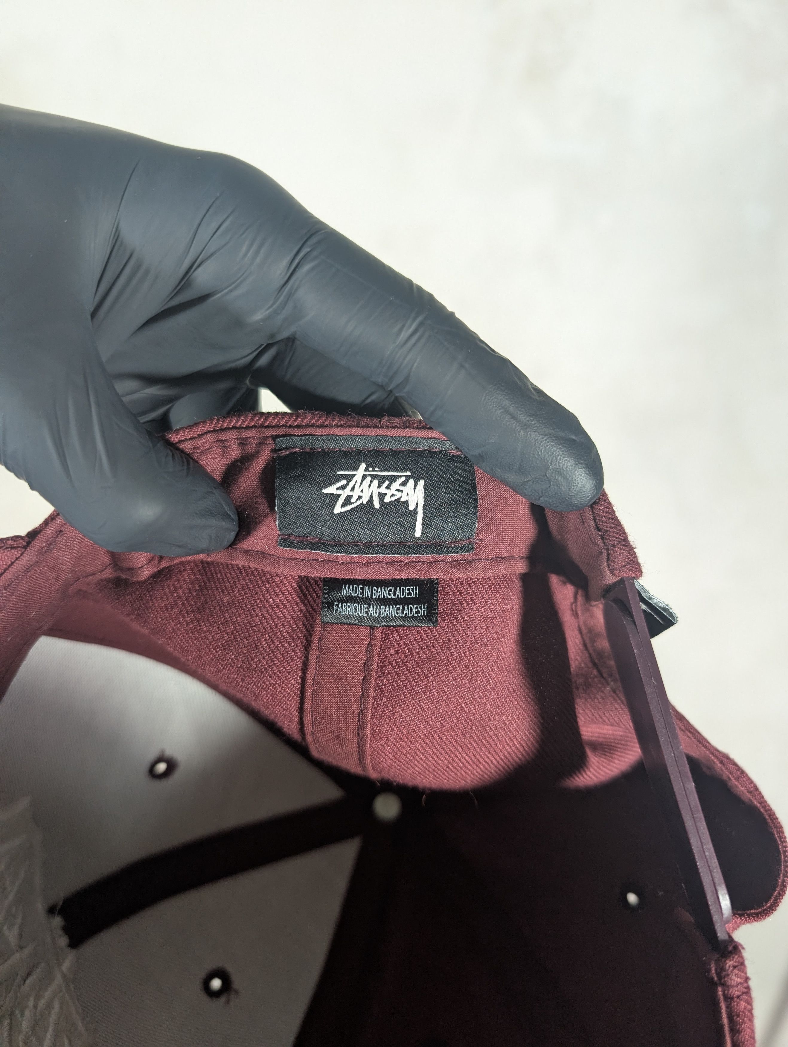 Stussy Vintage Stussy 5 Panel Vinous Cap Hats Size ONE SIZE - 4 Thumbnail