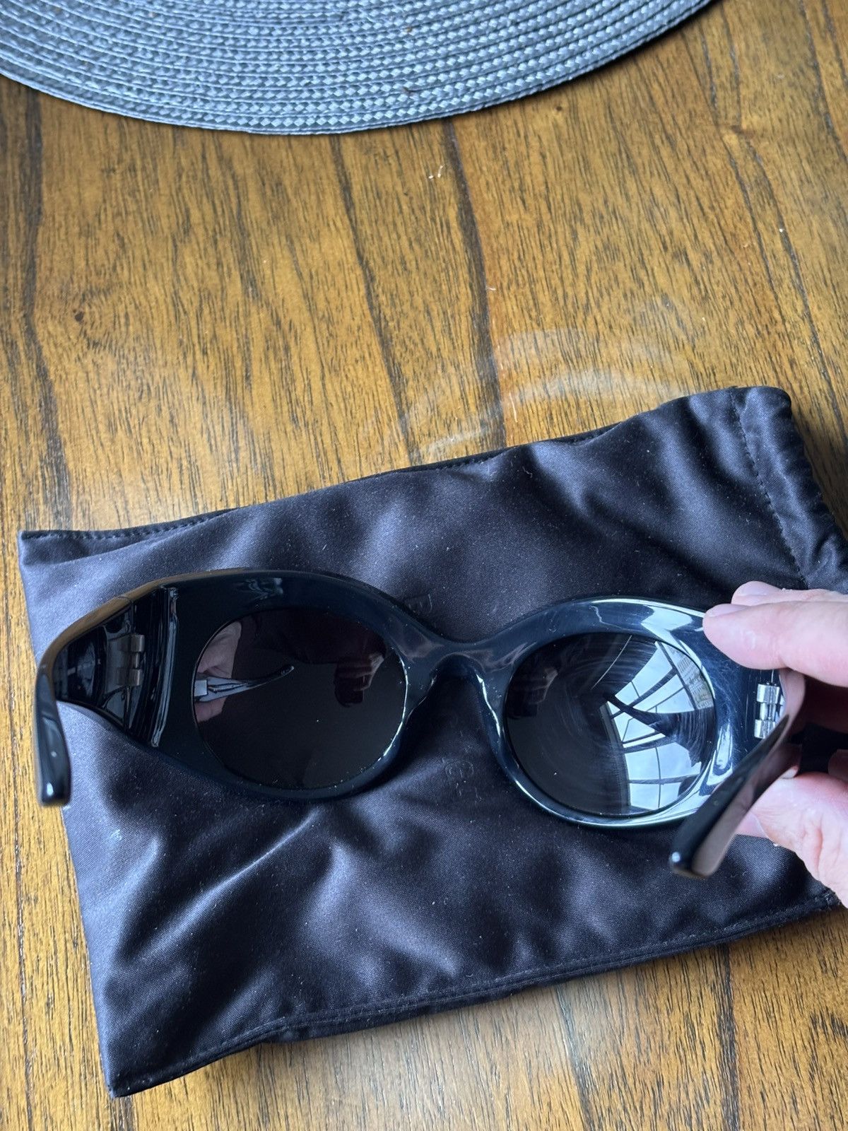 Balenciaga BALENCIAGA OVERSIZED SUNGLASSES Size ONE SIZE - 7 Thumbnail