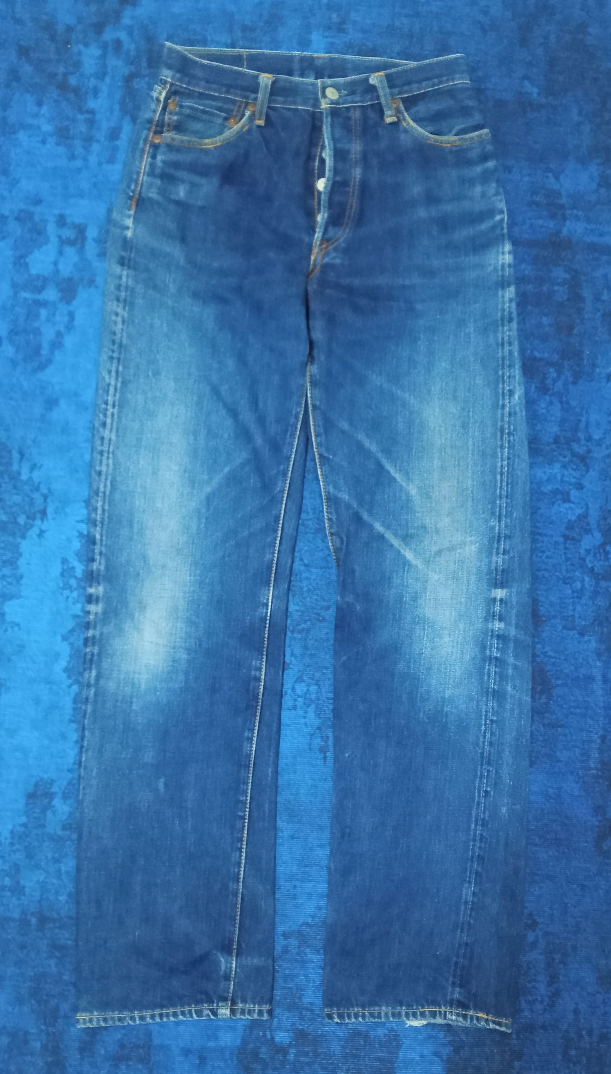 Sugar Cane Sugar Cane Redline Selvedge Distressed Jeans Size US 28 / EU 44 - 1 Thumbnail