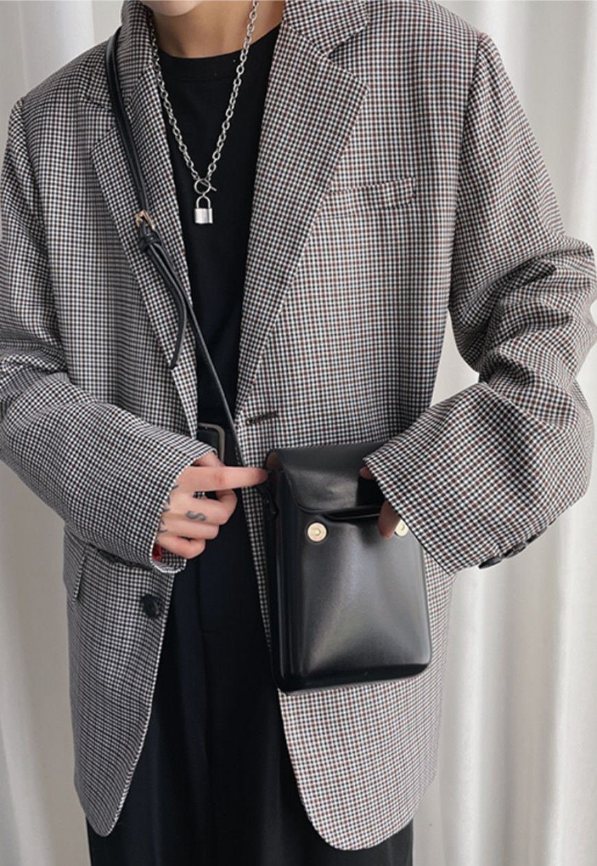 Other Men’s Homemade black diagonal bag Size ONE SIZE - 12 Thumbnail