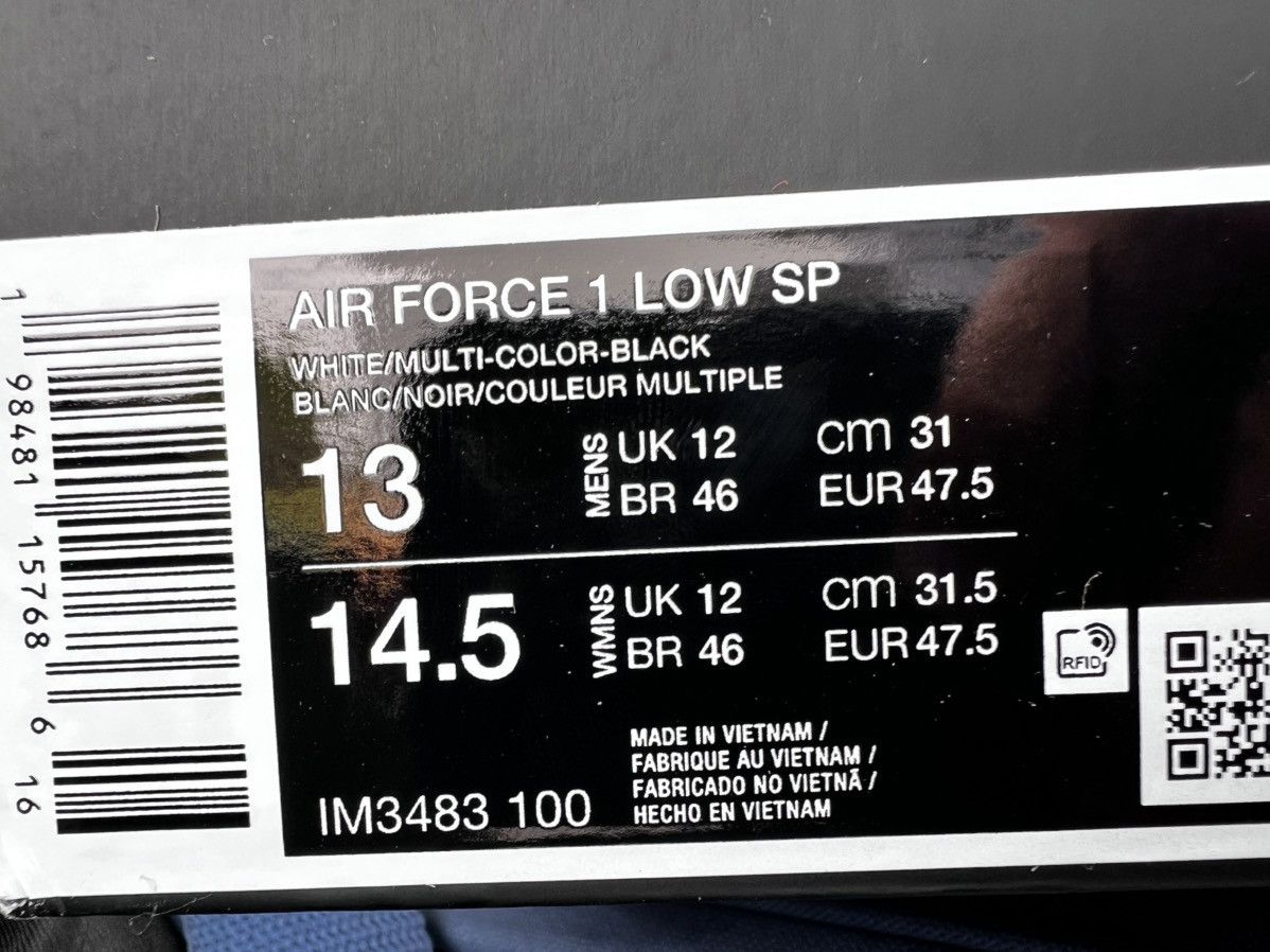 Nike × Supreme Supreme goodenough Nike Air Force 1 low Size US 13 / EU 46 - 3 Thumbnail