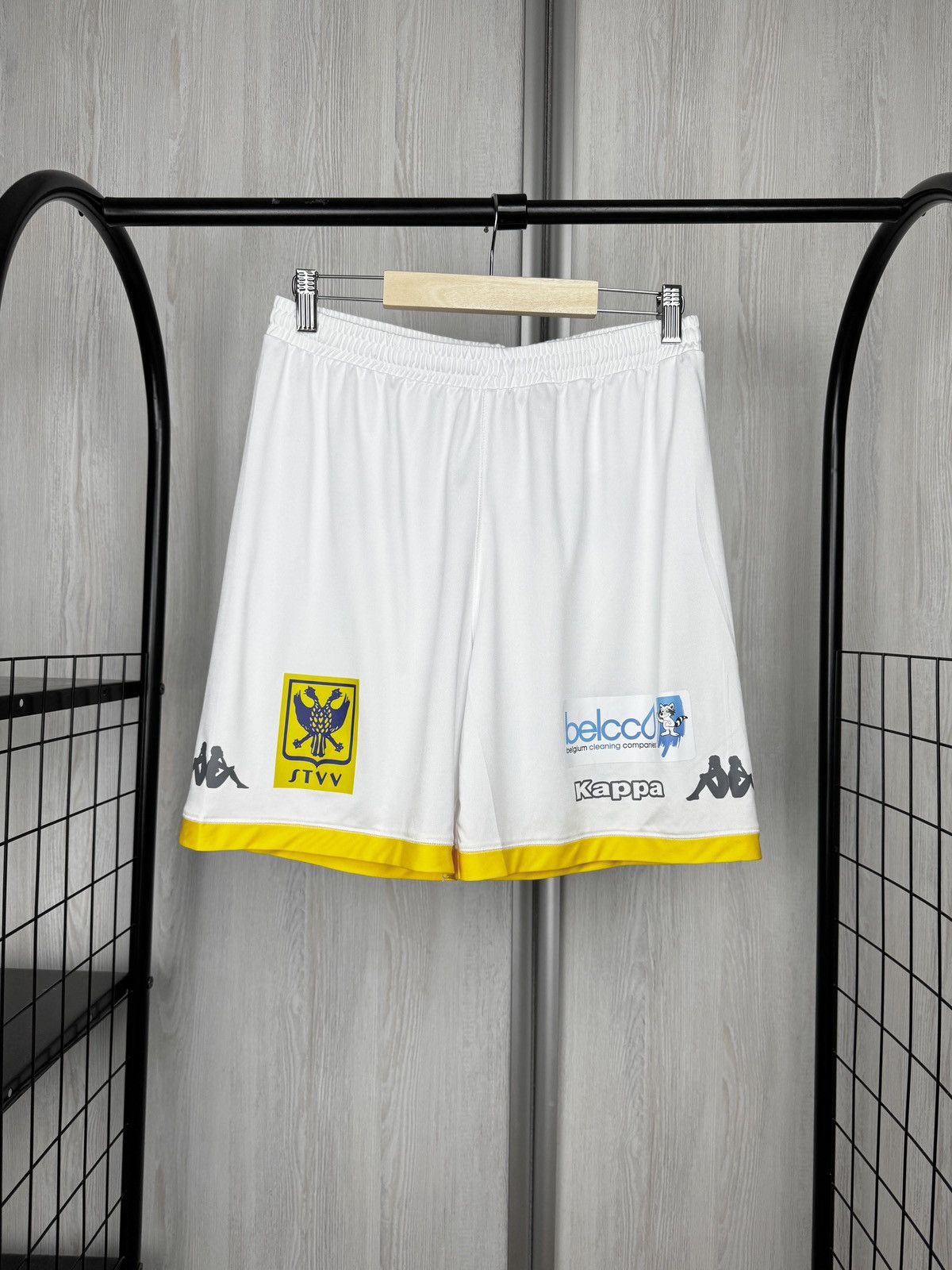 Kappa Kappa Kombat STVV Sint-Truiden match issue soccer shorts M Size US 32 / EU 48 - 1 Thumbnail