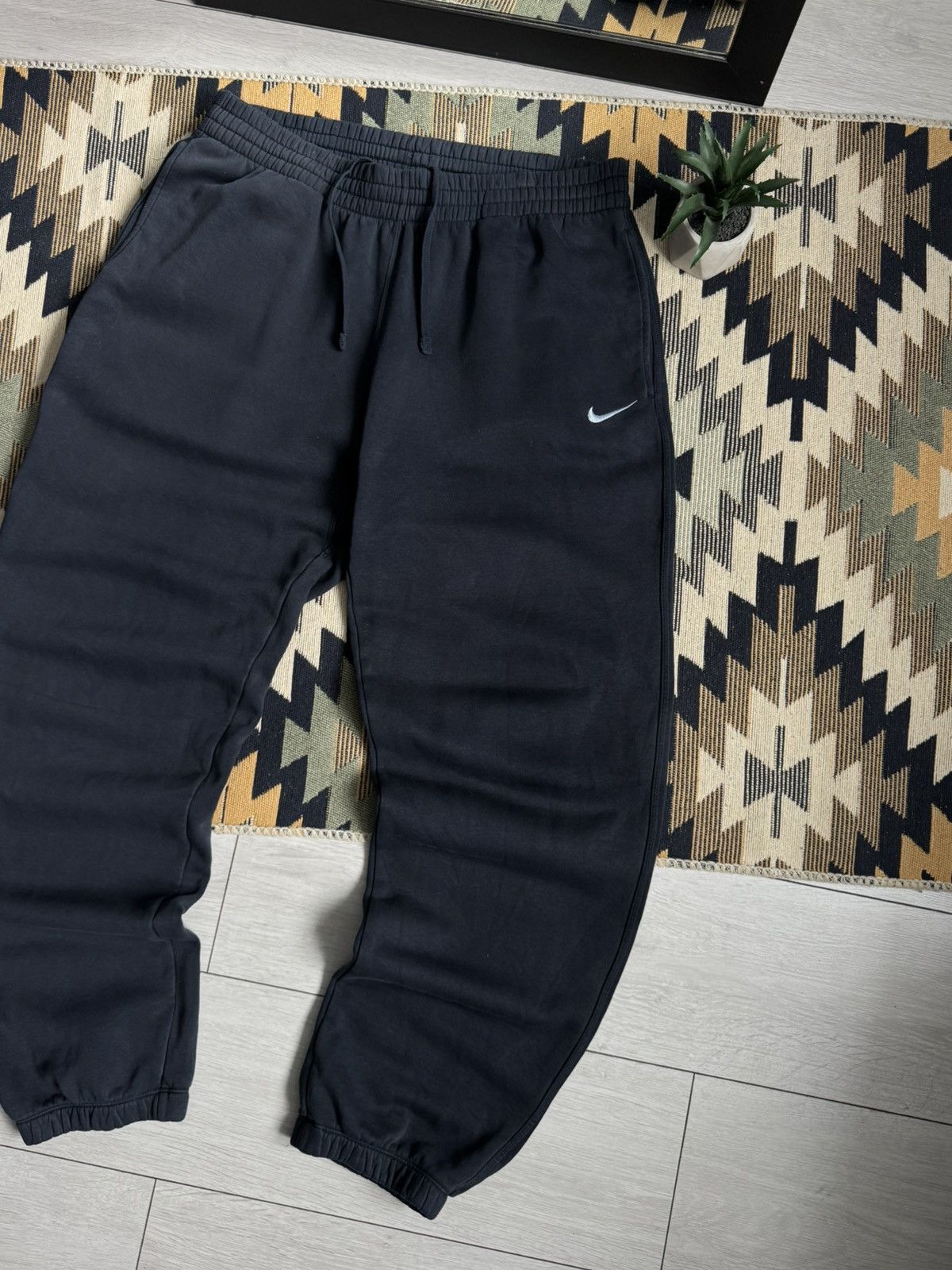 Nike Vintahe Nike Baggy Y2K Sweatpants Size US 36 / EU 52 - 3 Thumbnail