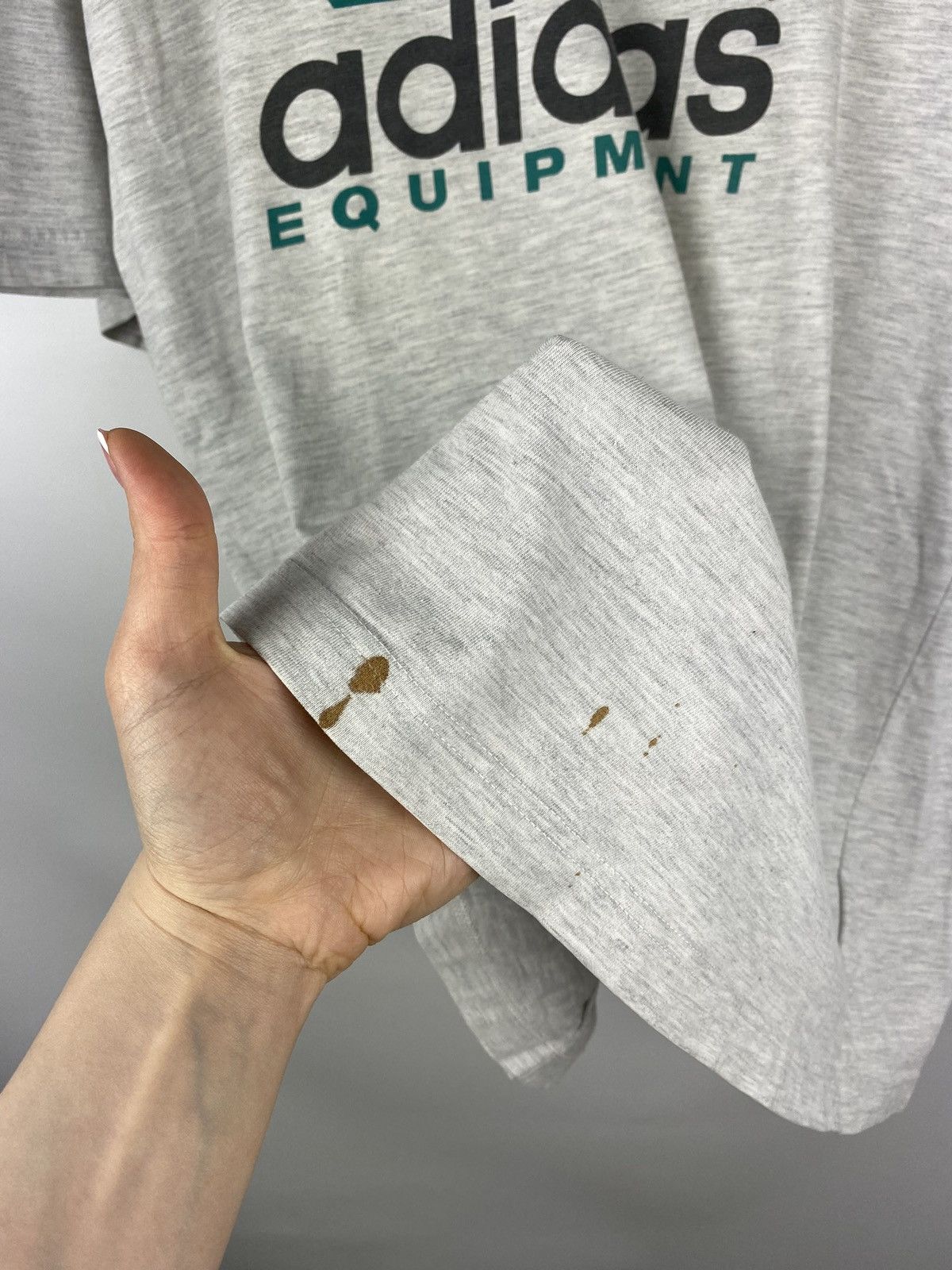 Vintage Adidas Equipment vintage men’s big logo t shirt size Xl Size US XL / EU 56 / 4 - 11 Thumbnail
