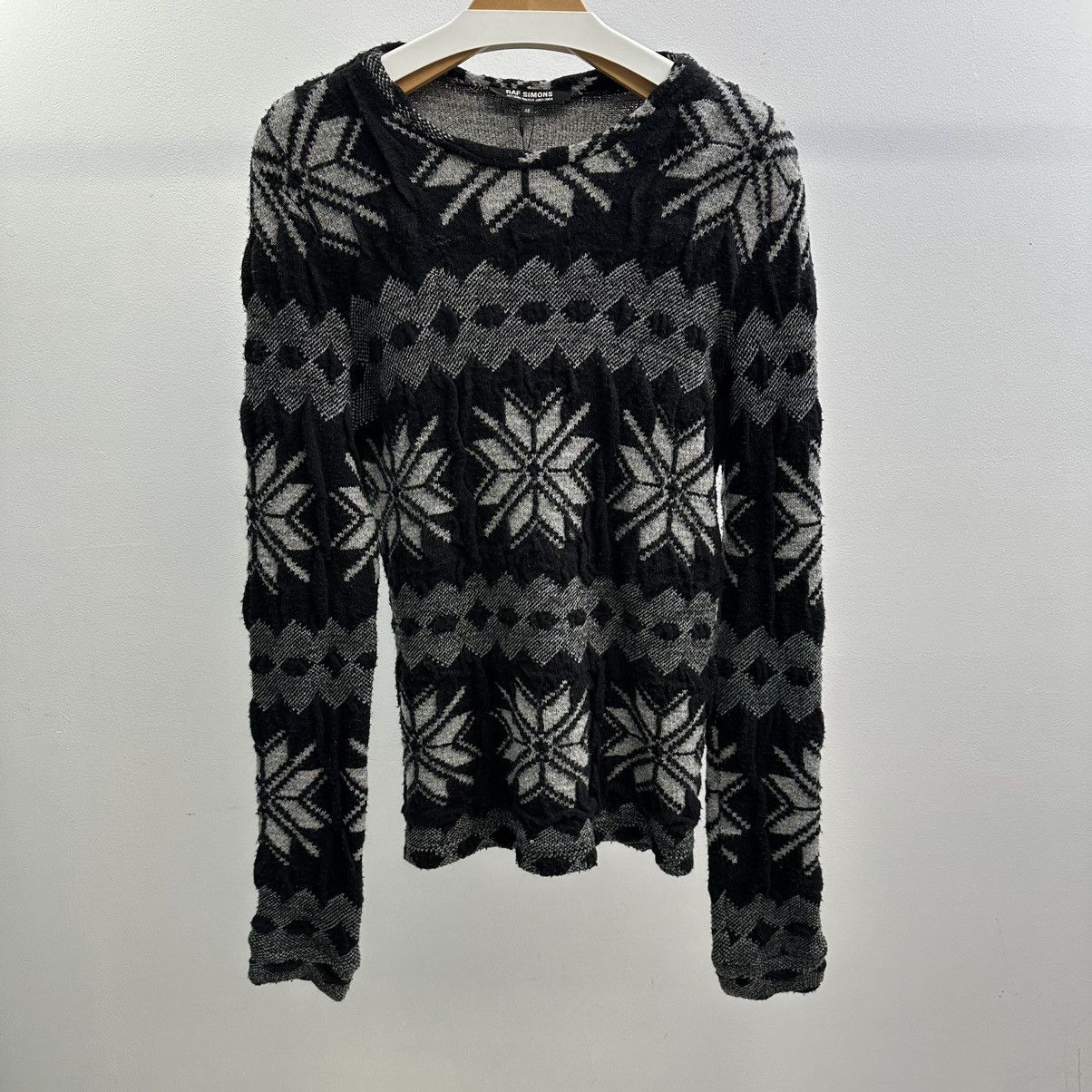 Raf Simons Geometric AW2003-2004 Sweater