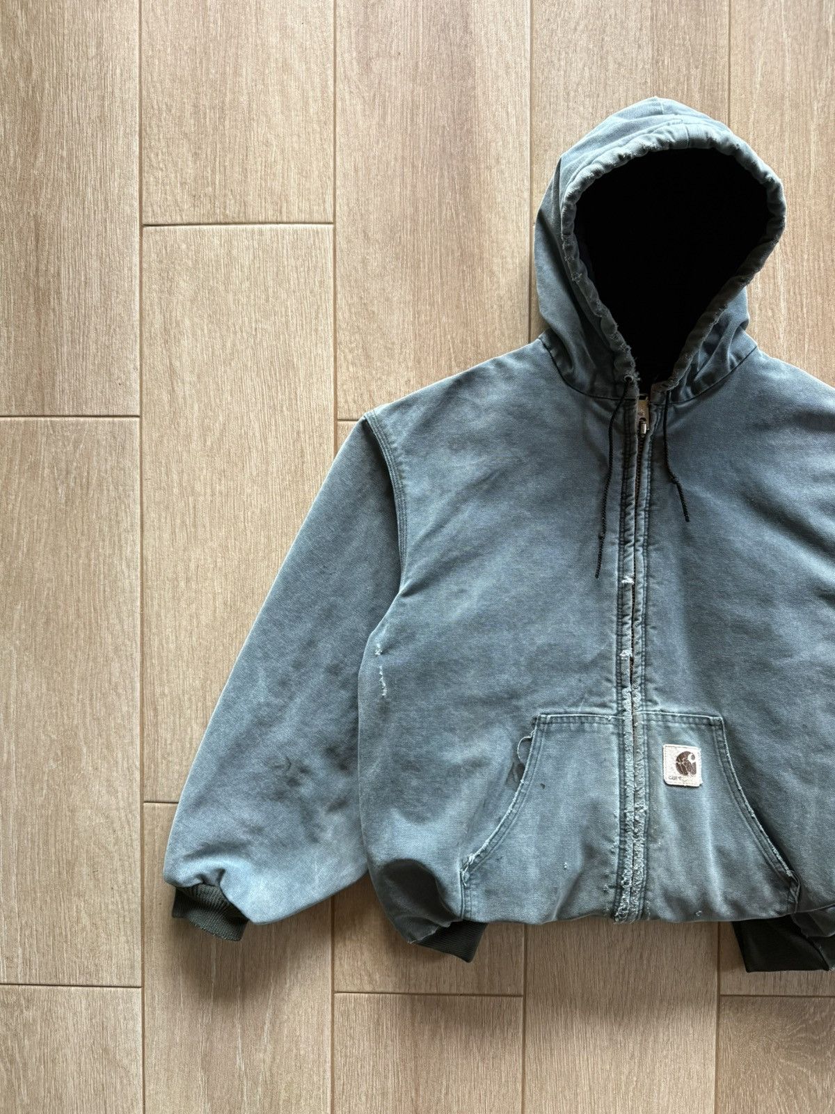 Carhartt Vintage J06 HTG Carhartt Jacket Size US L / EU 52-54 / 3 - 3 Thumbnail