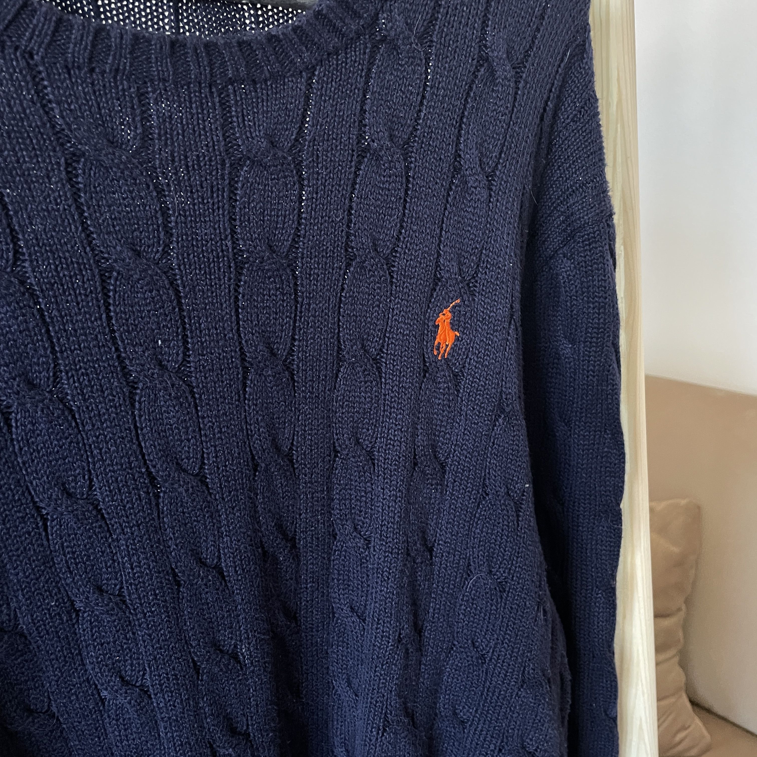 Polo Ralph Lauren Polo Ralph Lauren Cable Knit Sweater Size XL Size US XL / EU 56 / 4 - 4 Thumbnail