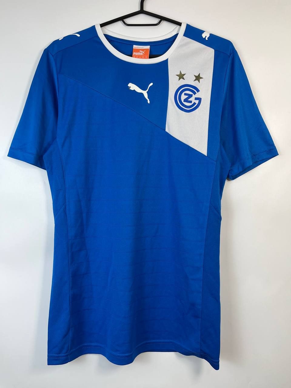 Puma GRASSHOPPER CLUB ZURICH HOME SHIRT PUMA FOOTBALL MENS SIZE M Size US M / EU 48-50 / 2 - 1 Thumbnail