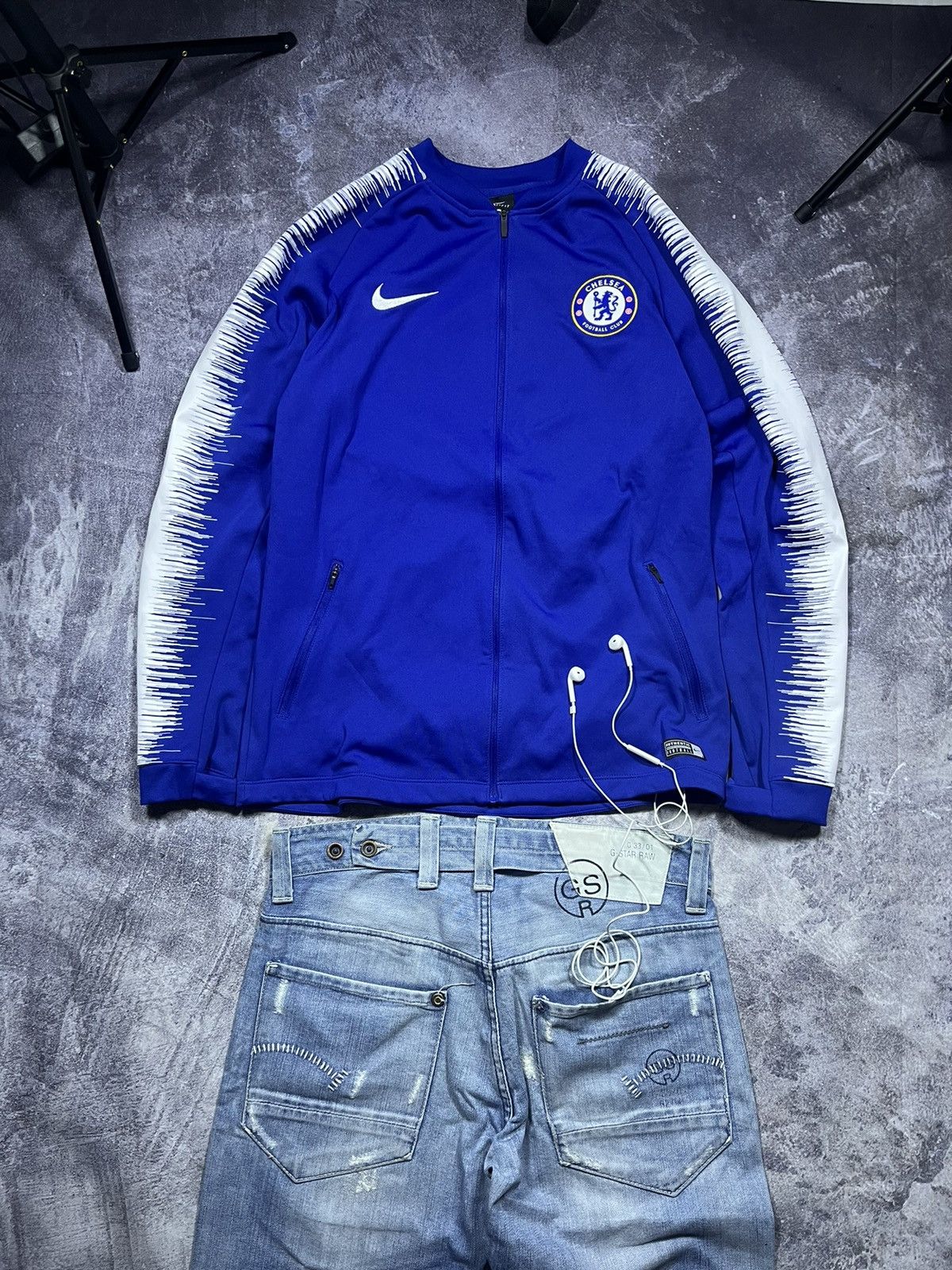 Nike Chelsea FC Nike Anthem Jacket 2018/2019 Size US L / EU 52-54 / 3 - 1 Thumbnail