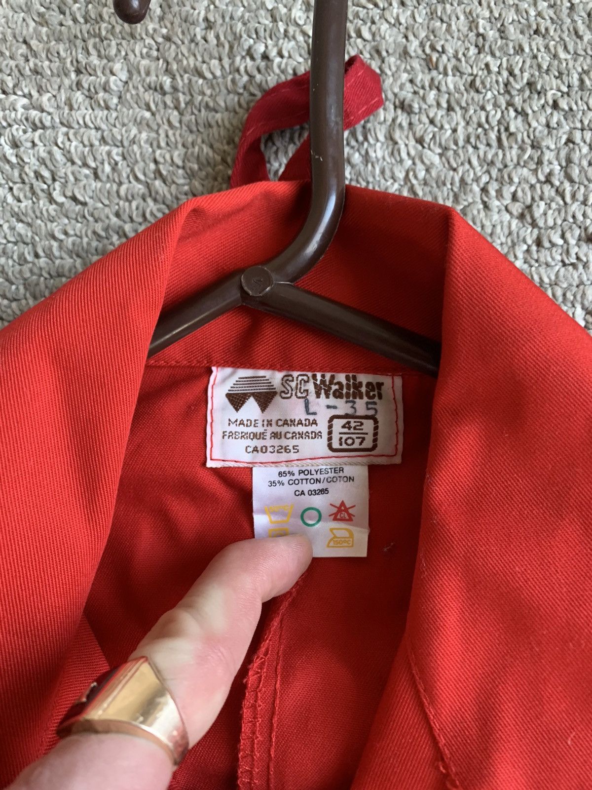 Vintage 80s Vintage Matching Set Double Jacket Lab Chore Work Trench Size US M / EU 48-50 / 2 - 12 Thumbnail