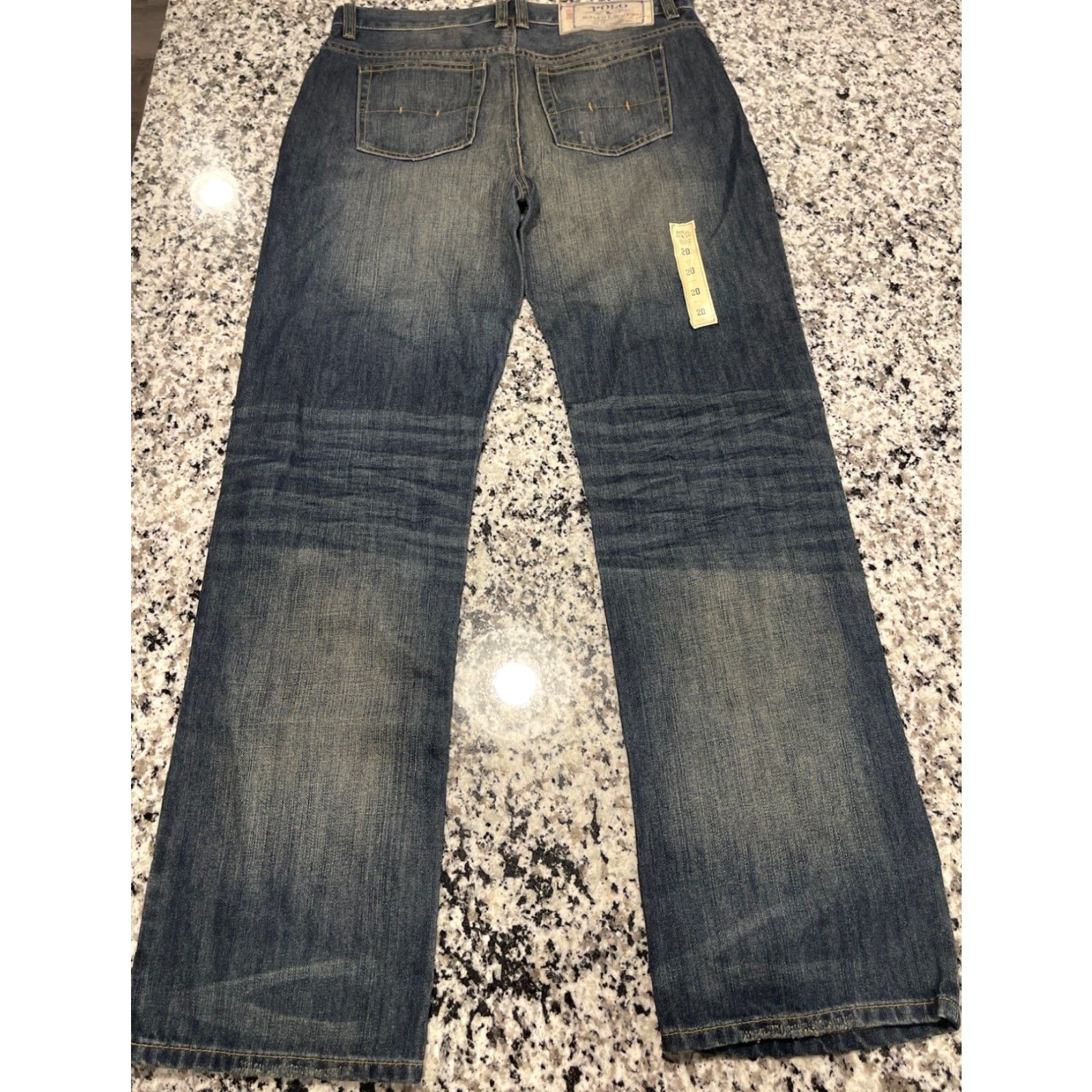 Polo Ralph Lauren VINTAGE Polo Ralph Lauren Womens Jeans 867 Denim Blue Zipper Fly 867 Size 20 Straight Classic Size 42" / US 20 - 5 Thumbnail