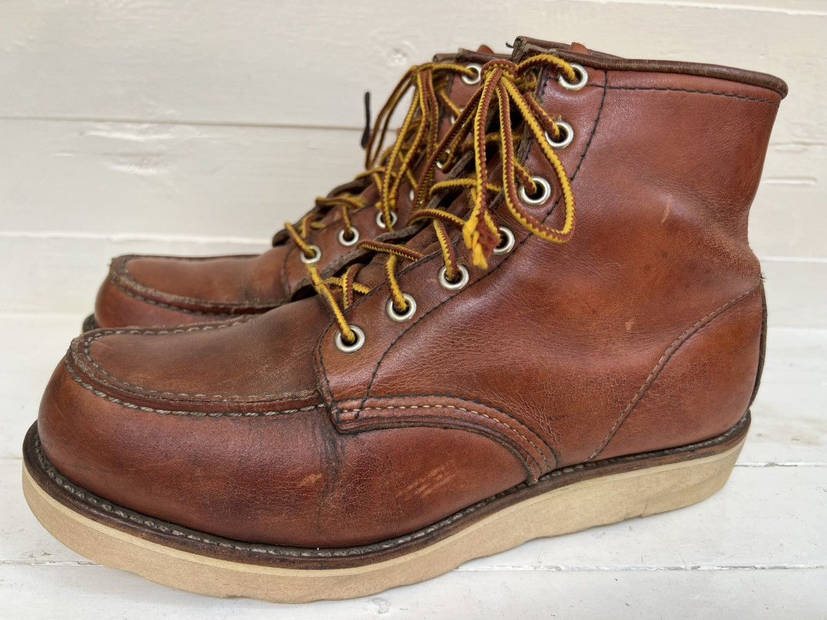 Red Wing Vintage Red Wing 875 Irish Setter Moc Toe Boots Size US 7 / EU 40 - 3 Thumbnail