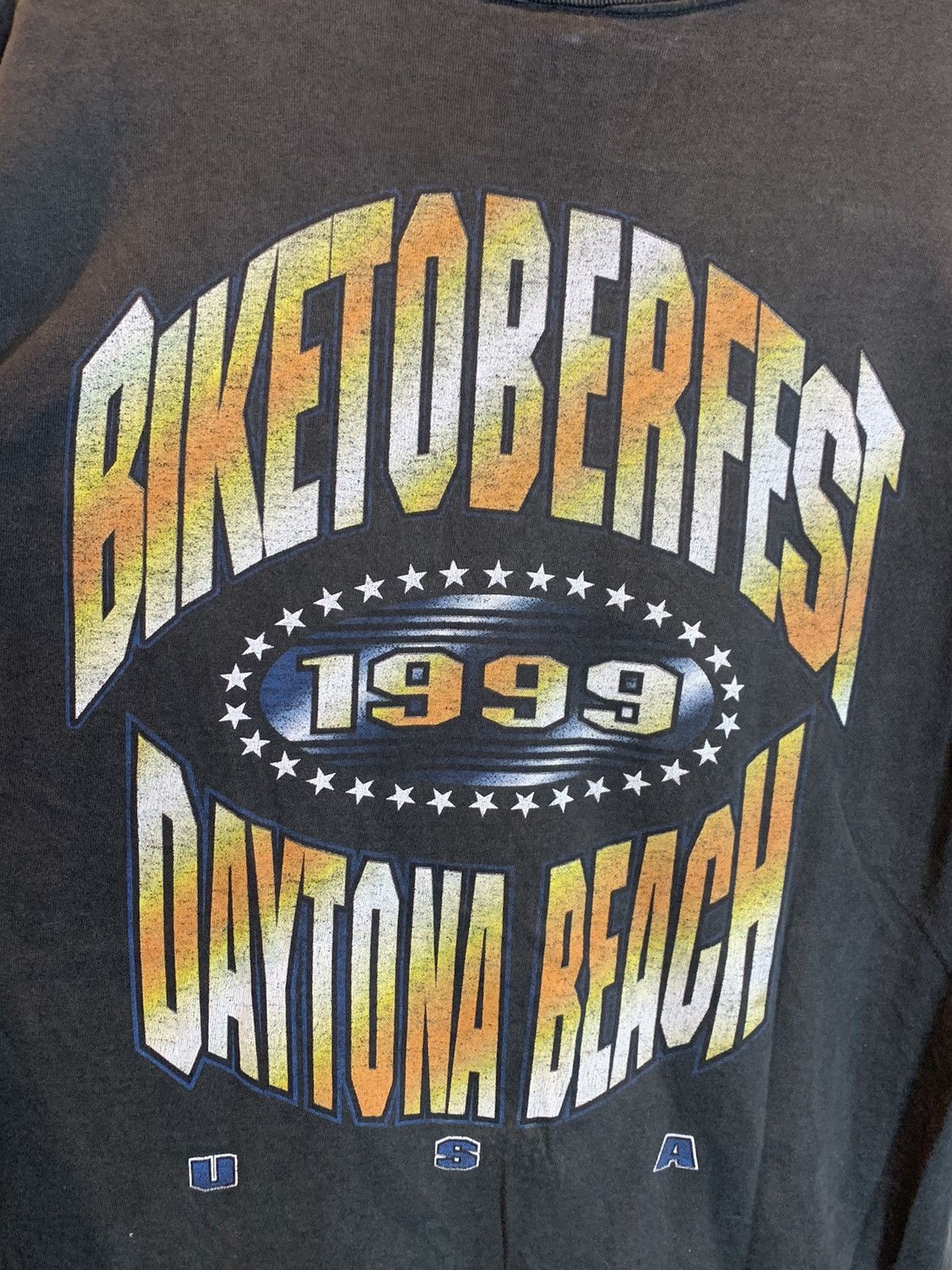 Vintage *RARE* Vintage 90’s Biketoberfest Daytona Beach Biker Shirt Size US L / EU 52-54 / 3 - 4 Thumbnail