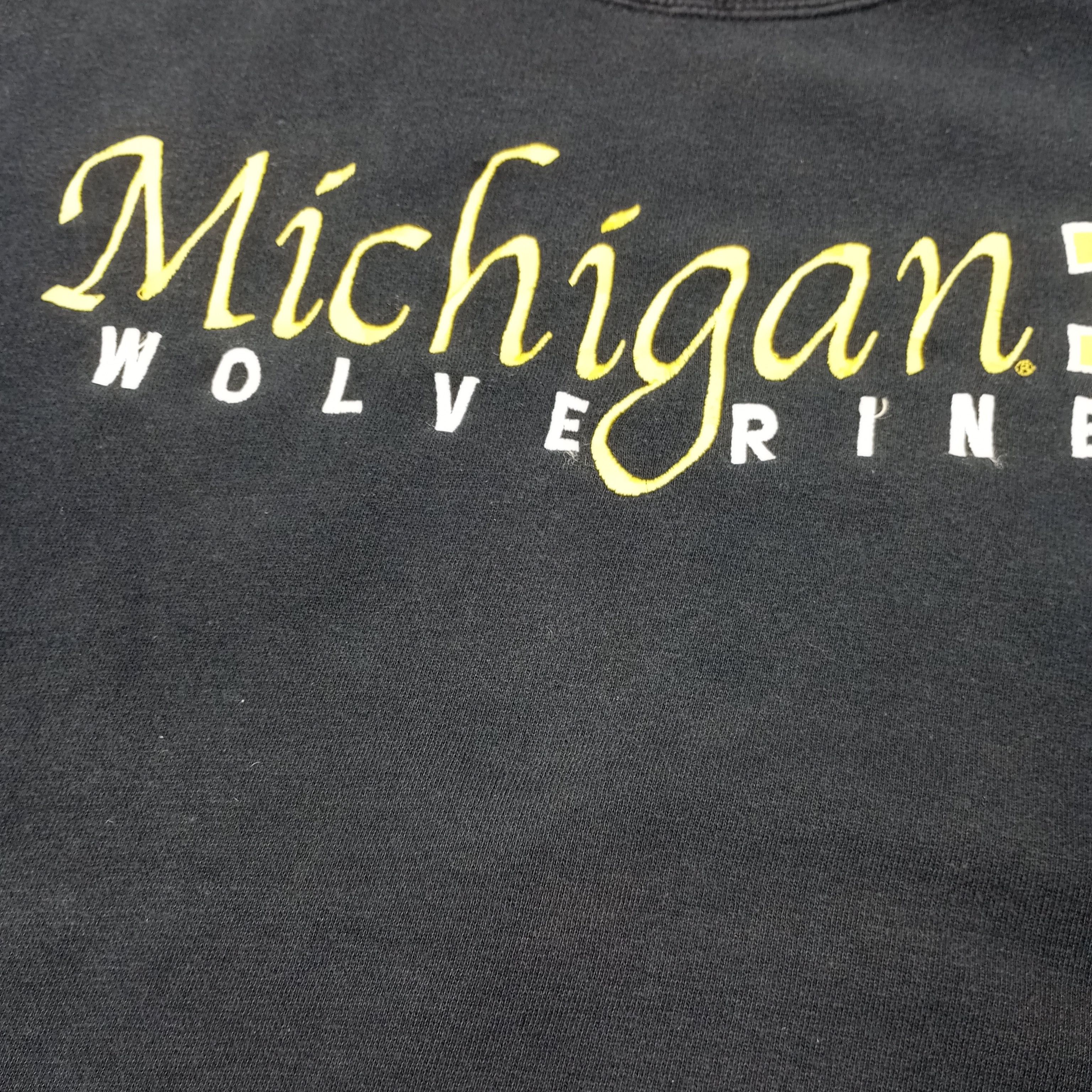 Vintage Michigan Wolverines NFL Football Team Sweatshirt c253n9 Size US XXL / EU 58 / 5 - 3 Thumbnail