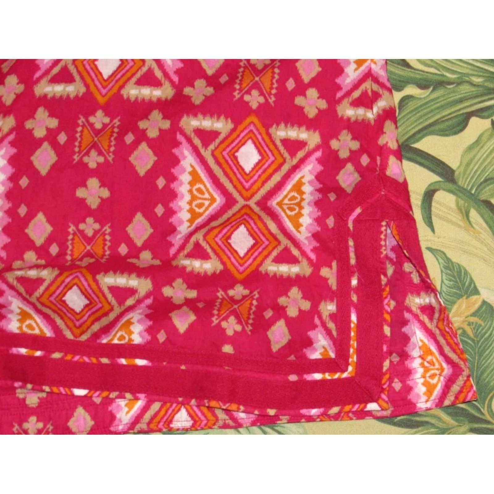 Tory Burch TORY BURCH Pink Cotton Tunic Blouse 6 Size M / US 6-8 / IT 42-44 - 3 Thumbnail