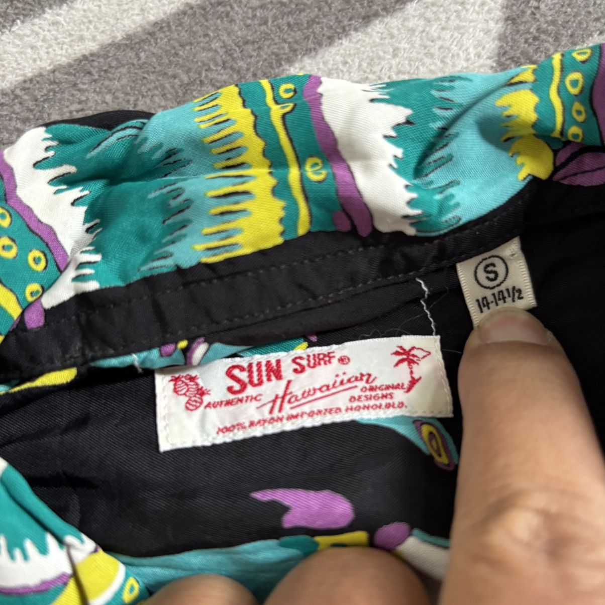 Sun Surf Vintage sun surf bamboo rayon hawaii shirt Size US S / EU 44-46 / 1 - 7 Thumbnail