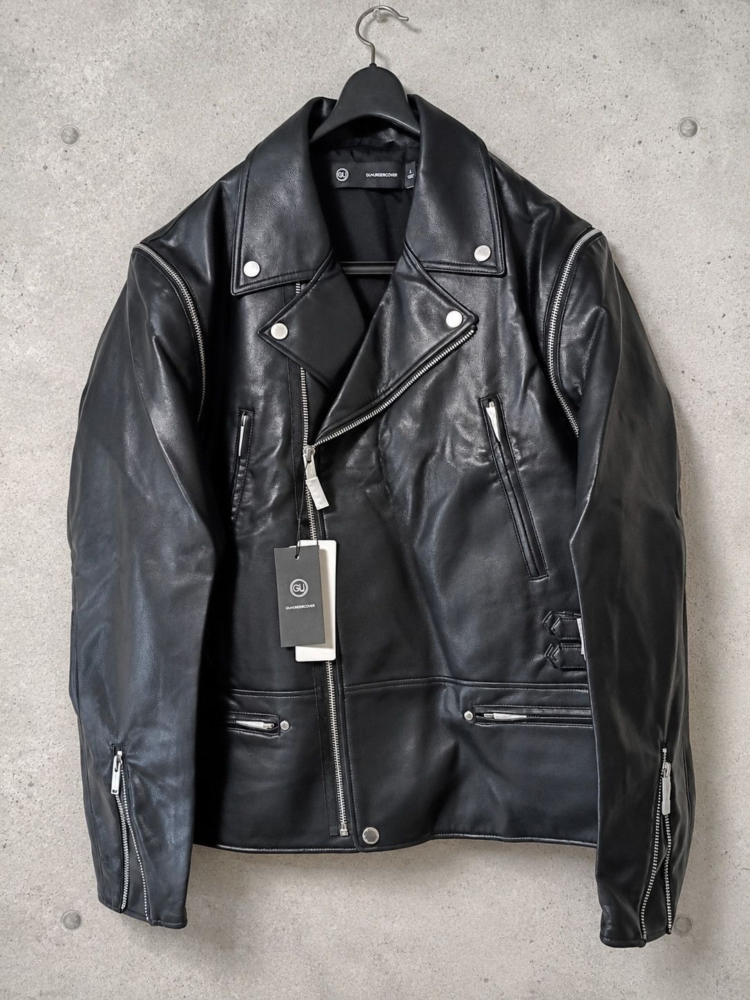 Undercover UC x Bounty Hunter 13th Anniv Cowhide Single Rider Jkt