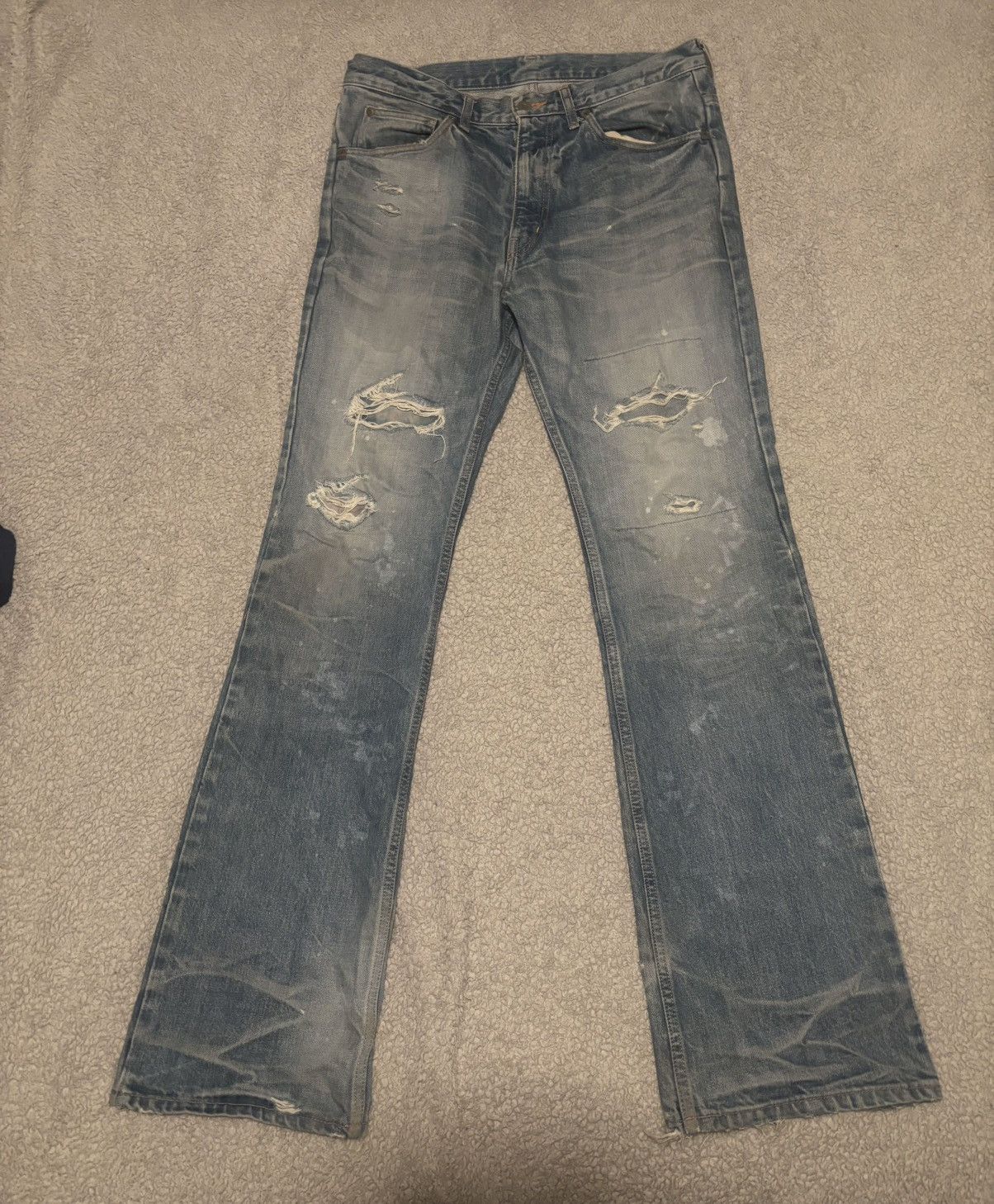 Isamu Katayama 2011 S/S Crash jeans