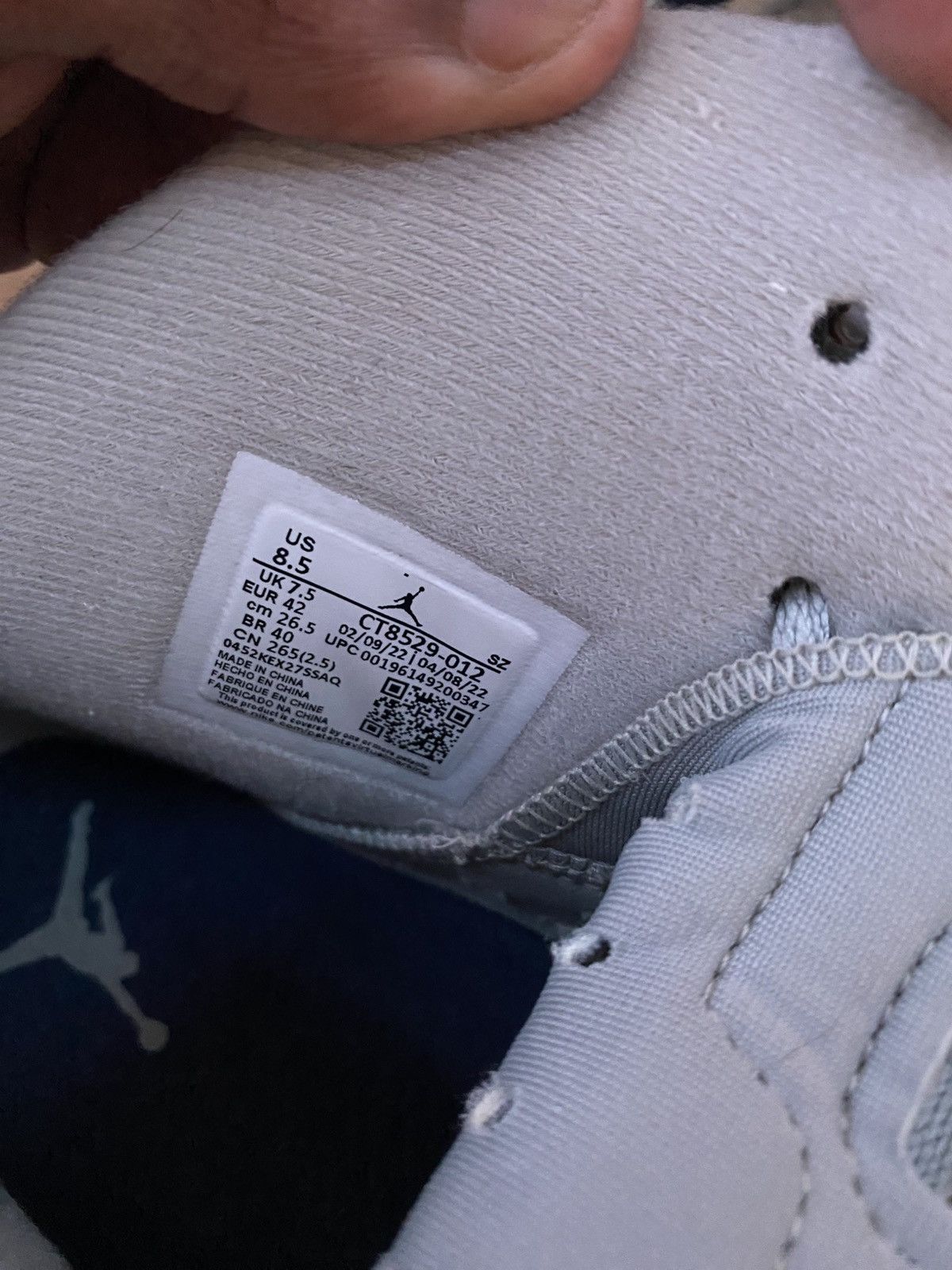 Jordan Brand Jordan 6 Retro ‘Georgetown’ Size US 8.5 / EU 41-42 - 7 Thumbnail