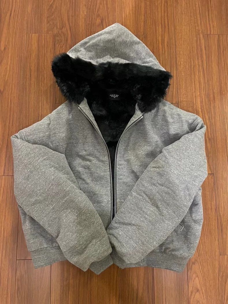 Fear of God Fear of God Rabbit fur gray sweatshirt Size US S / EU 44-46 / 1 - 1 Thumbnail