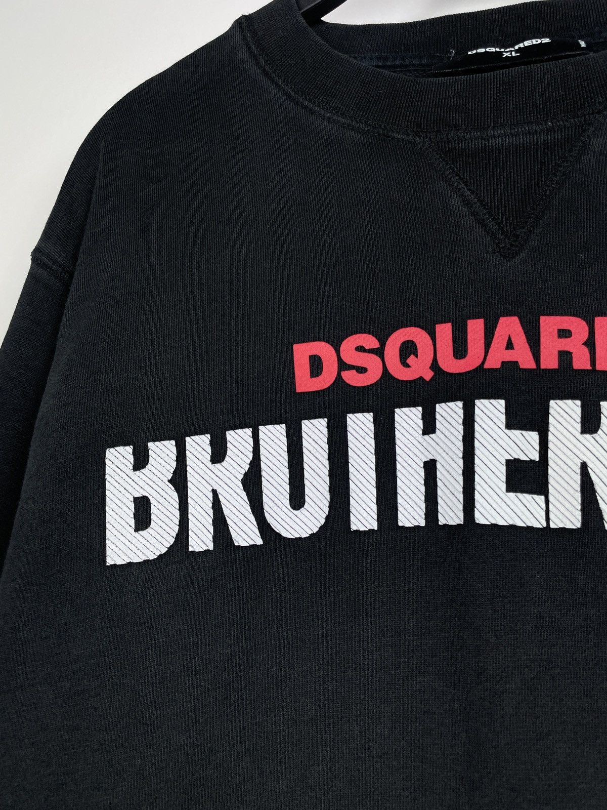 Designer × Dsquared2 Dsquared2 Brotherhood Men’s Sweatshirt Size US XL / EU 56 / 4 - 6 Thumbnail