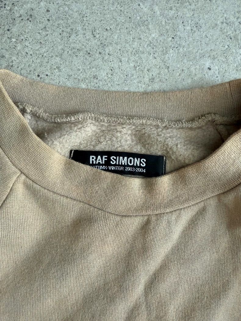 Raf Simons RAF SIMONS Faded raglan sleeve pullover sweatshirt 2503-Nex Size US S / EU 44-46 / 1 - 5 Thumbnail