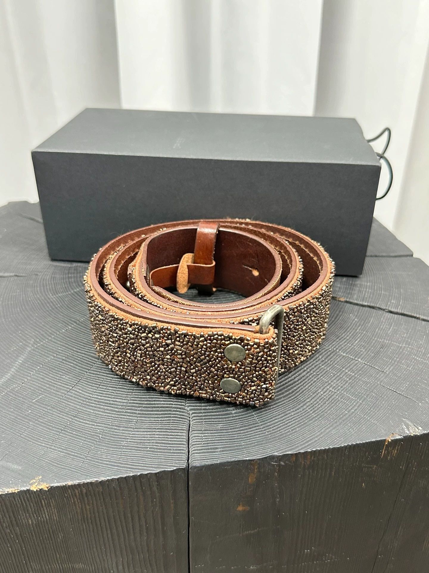 Dries Van Noten Dries Van Noten Beaded Belt Size 80-88 Size ONE SIZE - 3 Thumbnail
