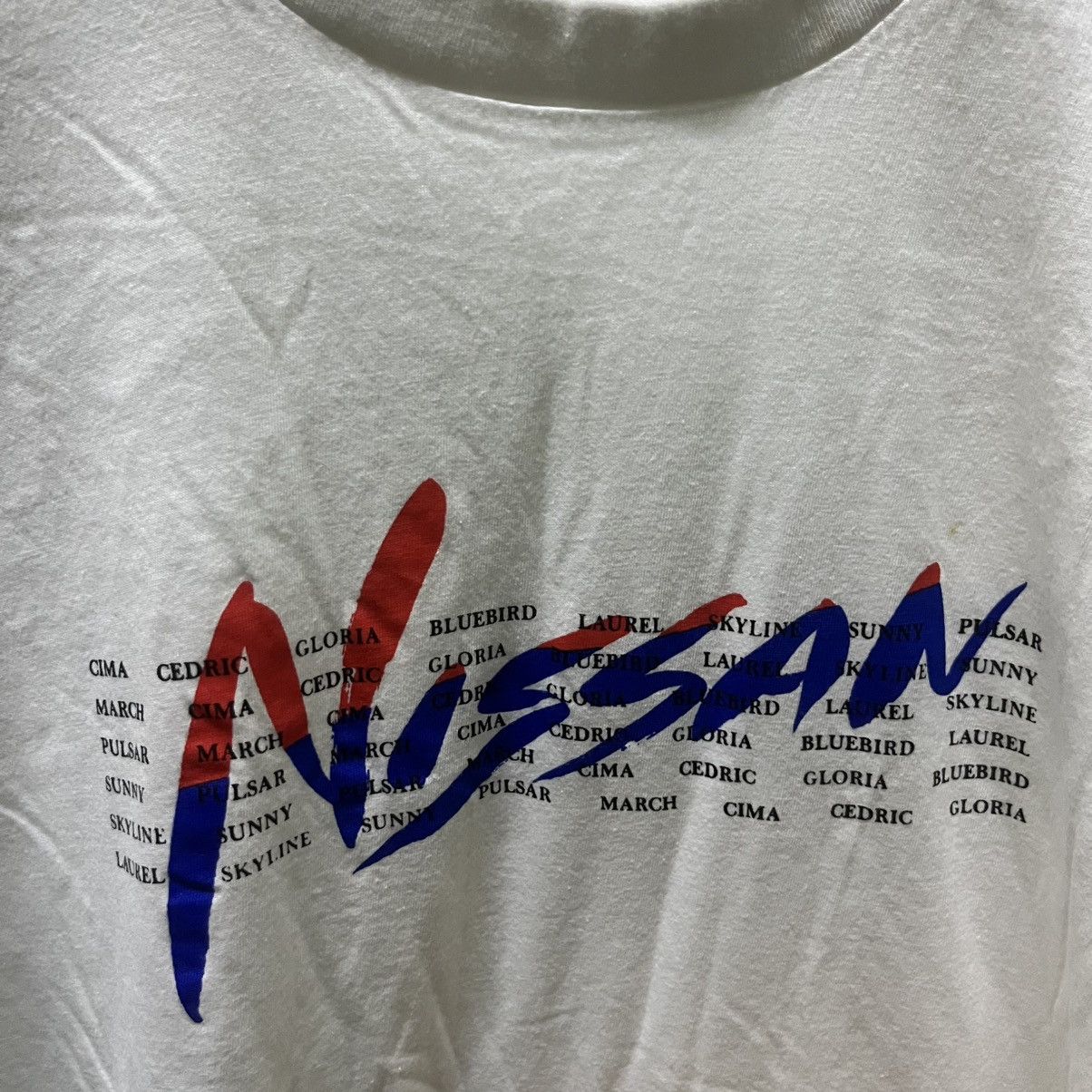 Japanese Brand Rare Vintage Nissan All Car Model Logo Racing Boxy Tees Size US M / EU 48-50 / 2 - 5 Thumbnail