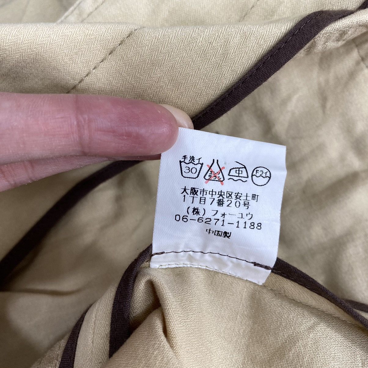 Japanese Brand BOCHI2 Japanese Brand Multi Pockets Button Up Cream Denim Size US L / EU 52-54 / 3 - 7 Thumbnail