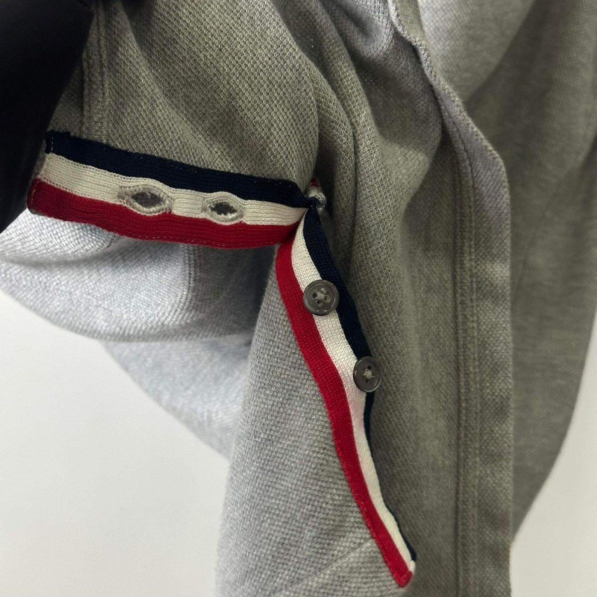Thom Browne THOM BROWNE BACK STRIPED LONGSLEVE Size US L / EU 52-54 / 3 - 12 Thumbnail