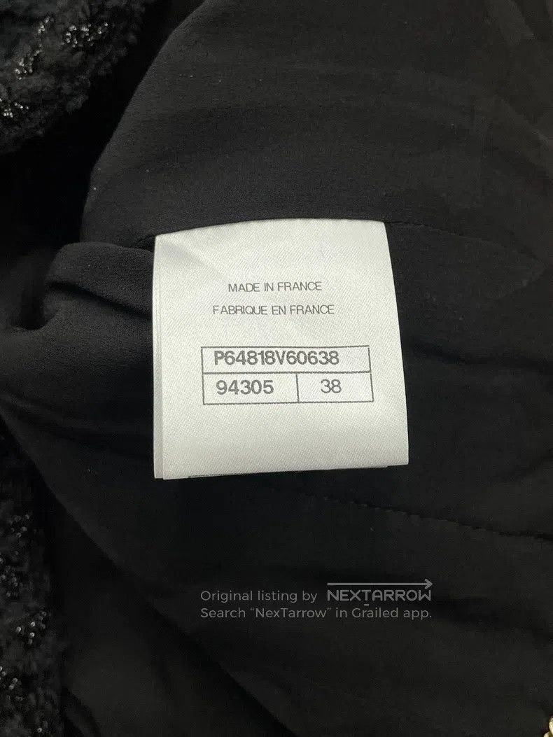 Chanel Chanel 20B Autumn and Winter Preview Series Black Tweed Fi Size XS / US 0-2 / IT 36-38 - 5 Thumbnail