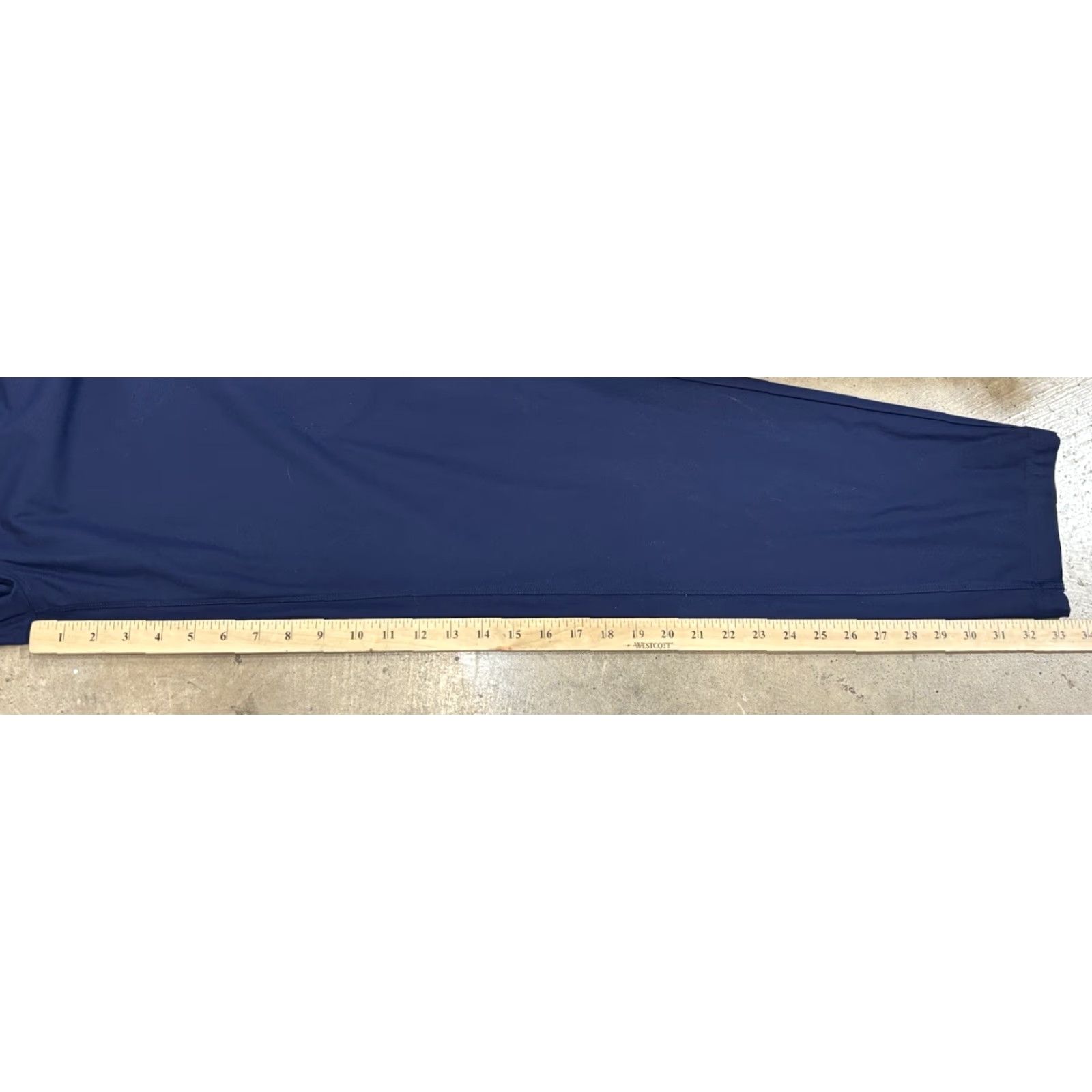Fabletics FABLETICS Men’s 36x34 (36x33) The Don Trouser 5 Pocket Pant Navy Stretch Size US 36 / EU 52 - 8 Thumbnail