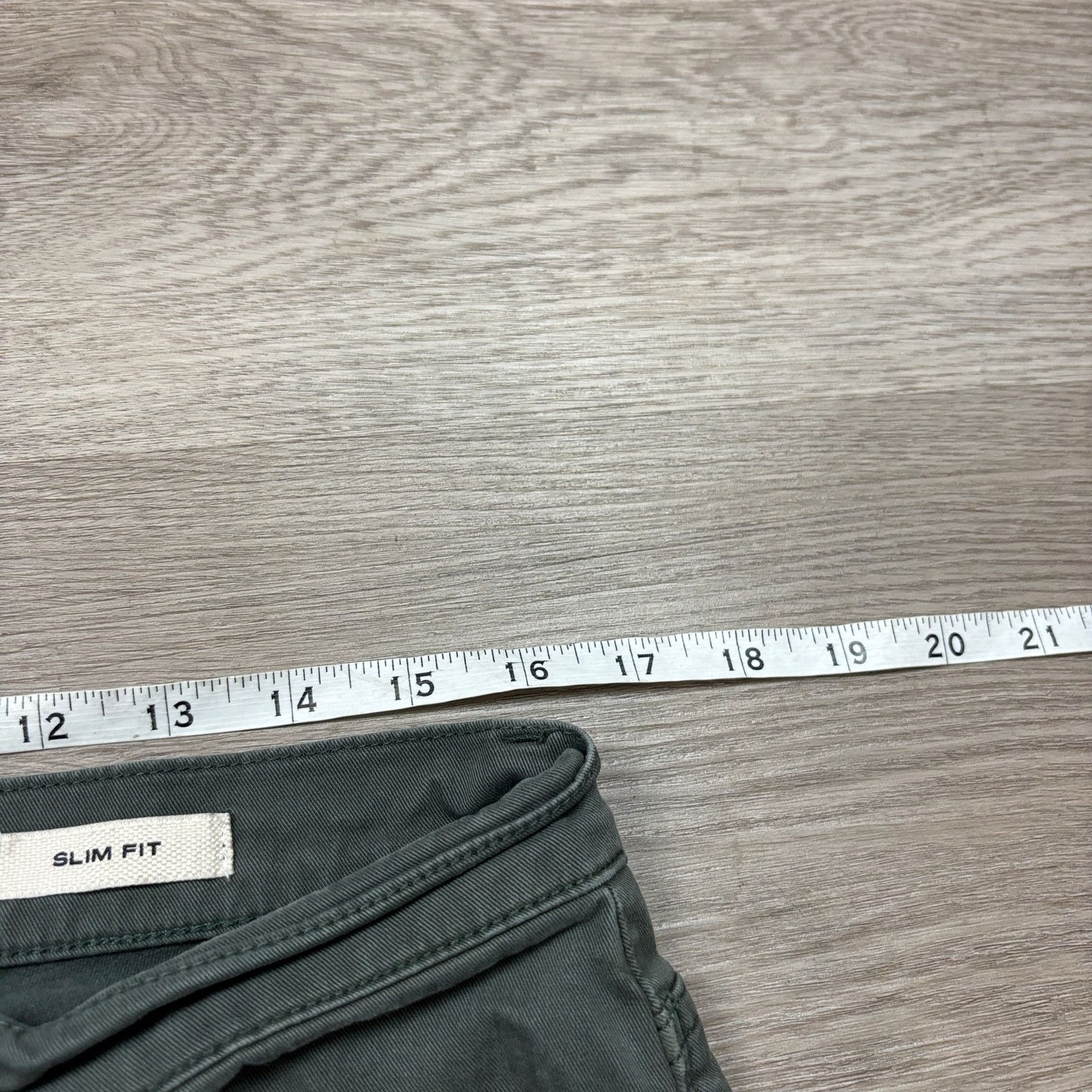 Flint And Tinder Flint and Tinder 365 Slim Fit 5 Pocket Chino Pants 33x30 Size US 33 - 6 Thumbnail