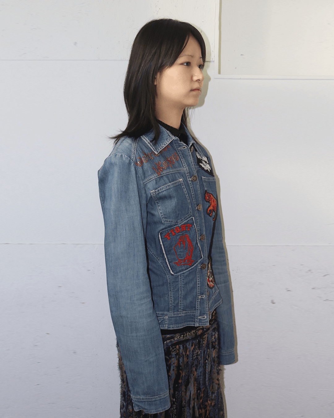 Versace Versace Vintage Patched Jacket Size S / US 4 / IT 40 - 3 Thumbnail