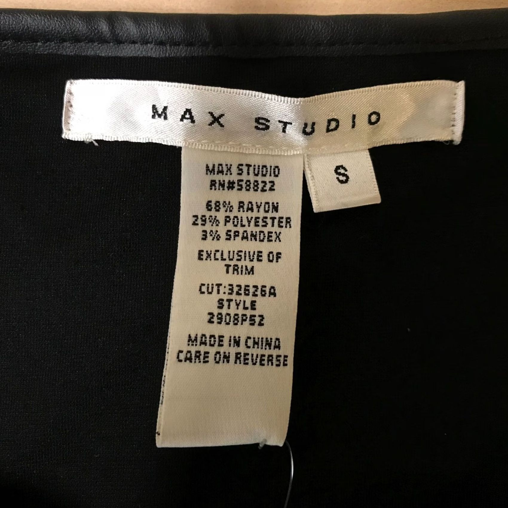 Vintage MAX STUDIO WOMEN'S S BLACK LONG SLEEVE DRESS Y2K BUCKLE GOTH Size S / US 4 / IT 40 - 7 Thumbnail