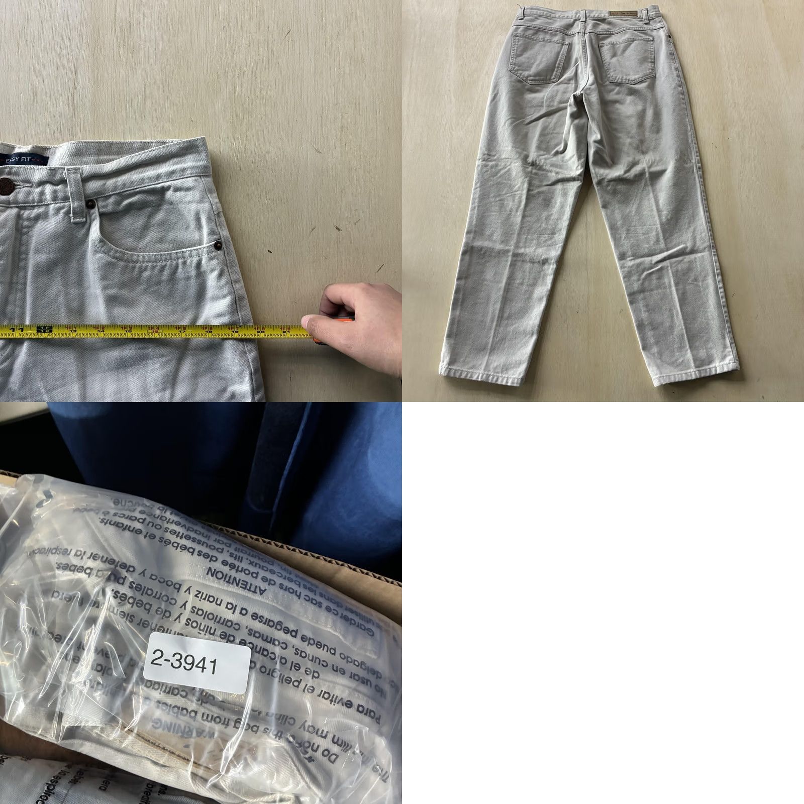 Bill Blass Bill Blass Jeans Womens 10P White Denim Straight Regular Cotton Light Wash Size 32" / US 10 / IT 46 - 8 Thumbnail