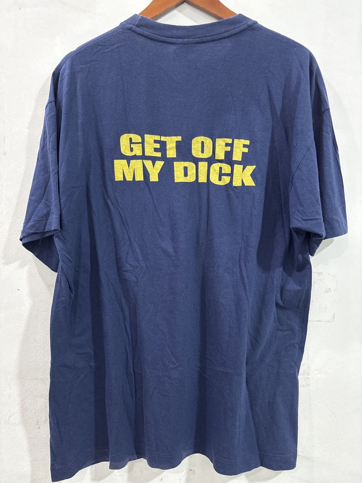 Band Tees 90s Beastie Boys Get Off My Dick Size US XL / EU 56 / 4 - 9 Thumbnail
