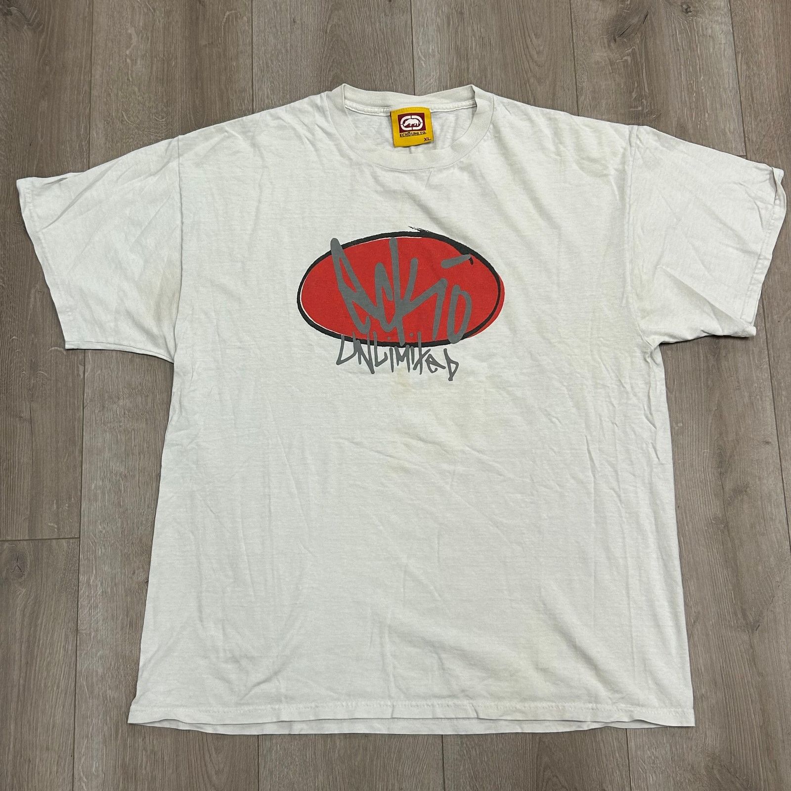 Ecko Unltd. Vintage Ecko UNLTD graffiti Spellout Logo Y2K Tee Size XL Size US XL / EU 56 / 4 - 1 Thumbnail
