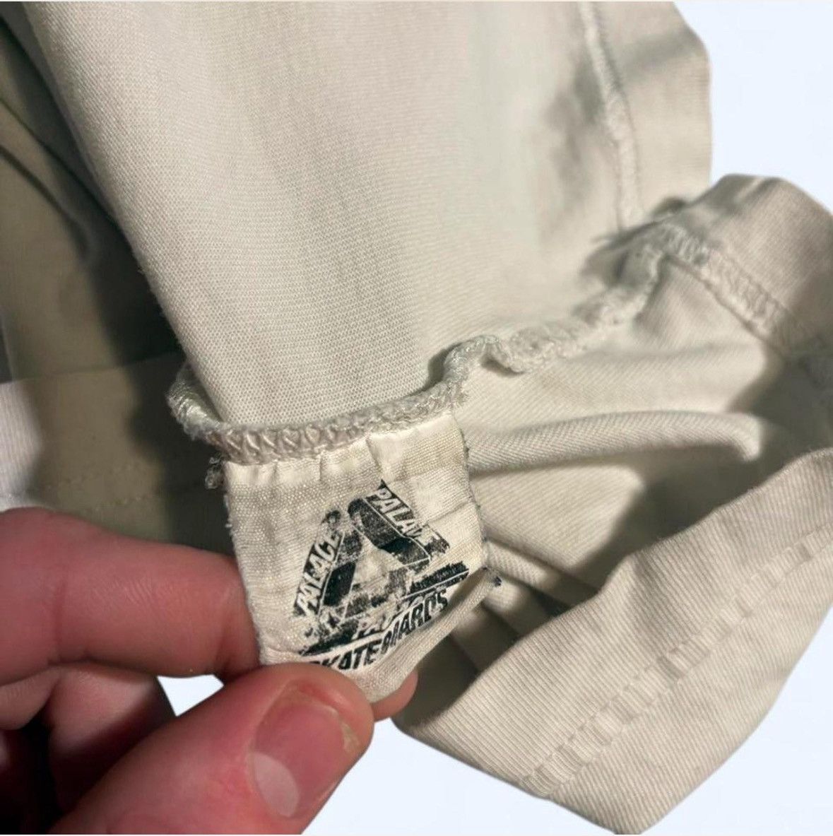 Palace Palace Skateboards Bowling Alley Graphic T-Shirt Beige Sz L Size US L / EU 52-54 / 3 - 4 Thumbnail